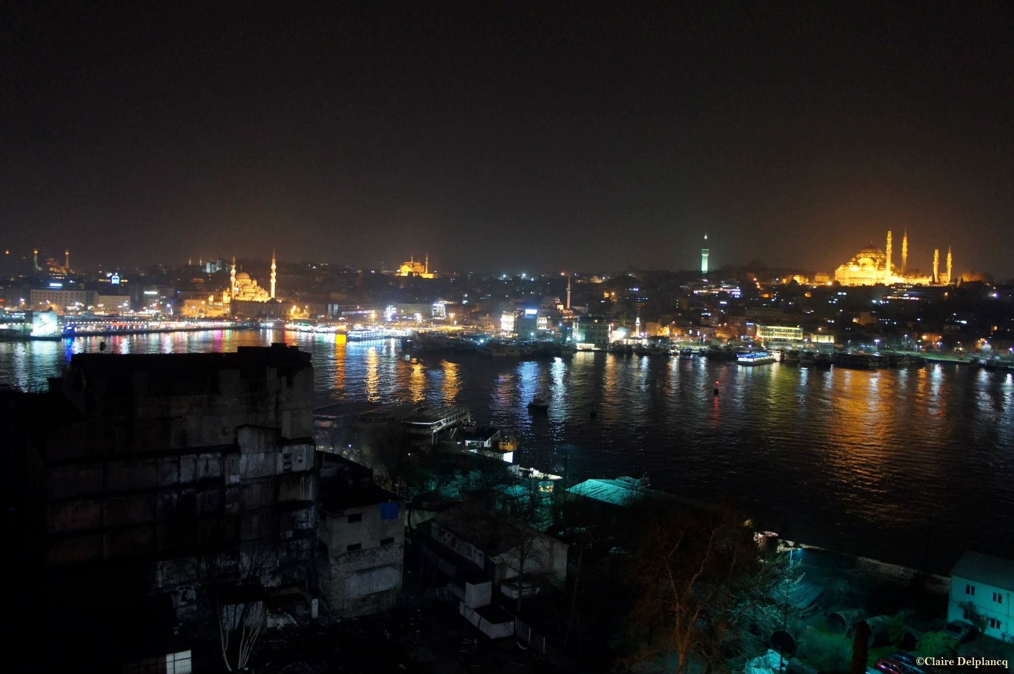 istanbul-bosphorus-night