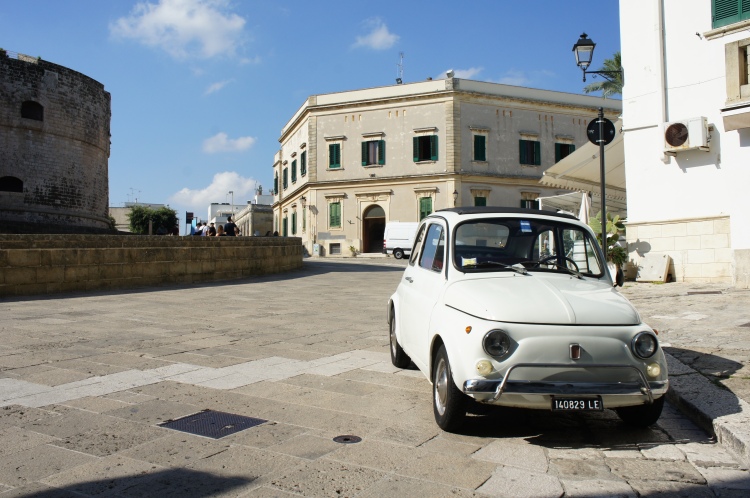 Fiat 500 in Otranto