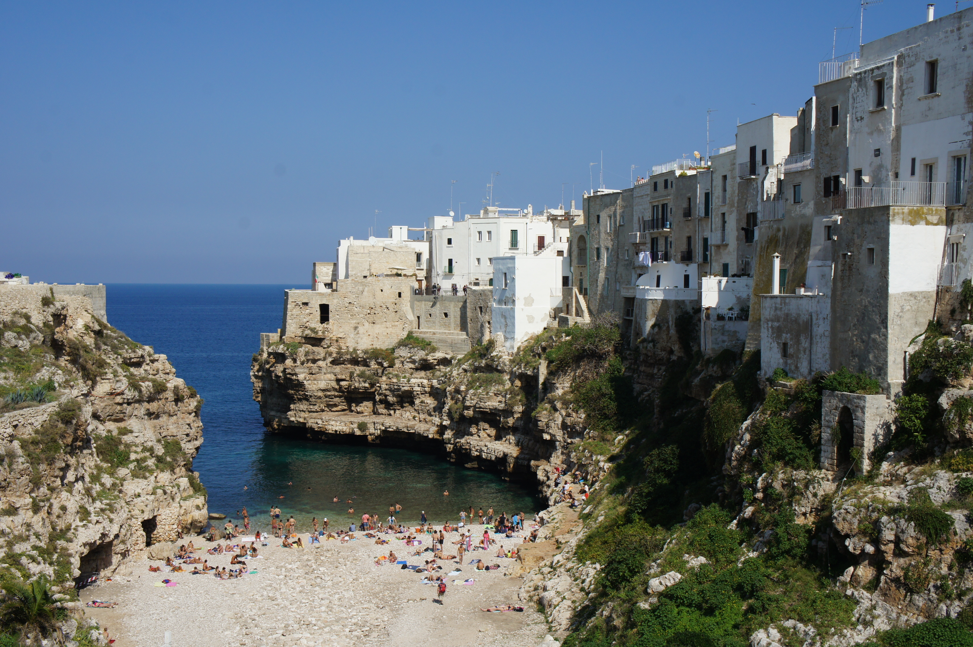 Polignano A Mare beach