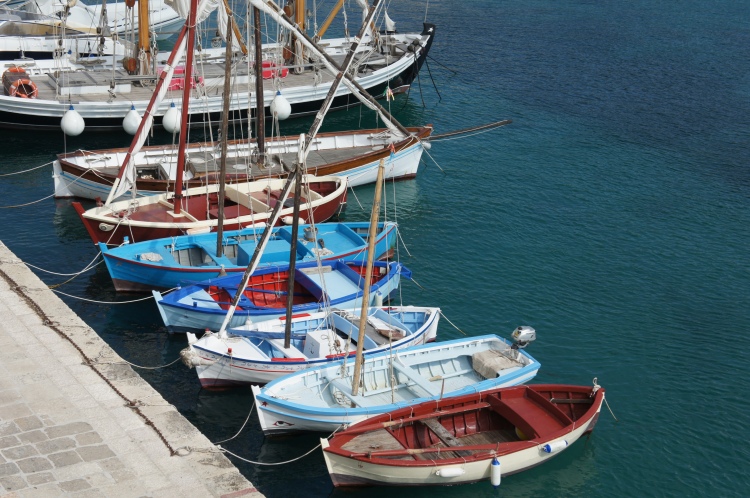 Tricase Porto boats