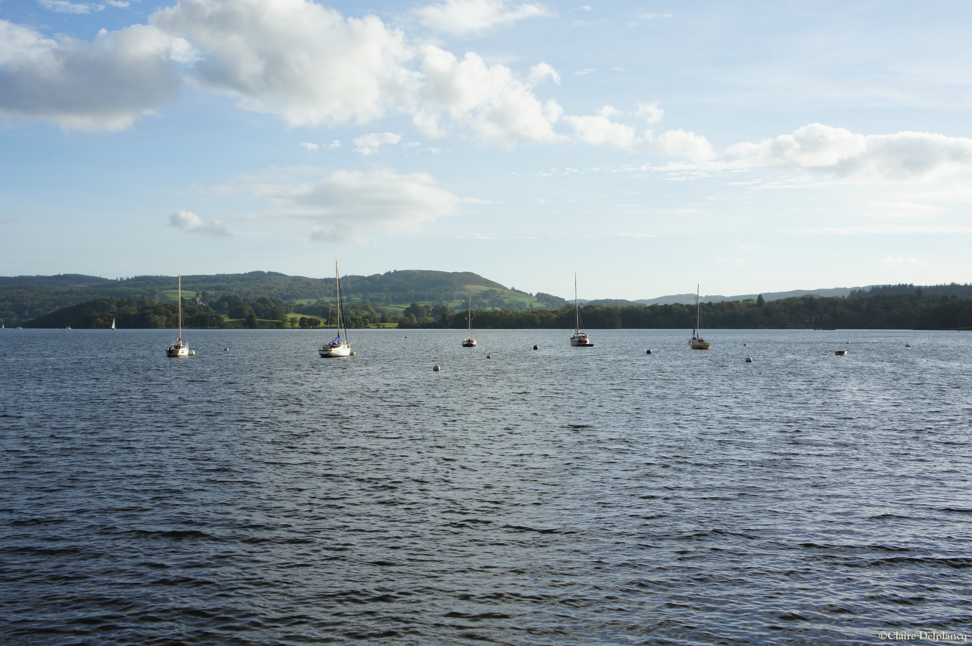 Lake District sailing boat