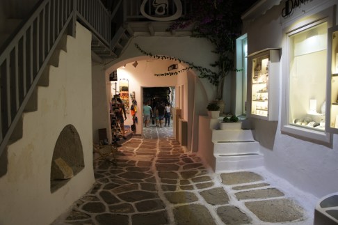 Paros Naoussa street
