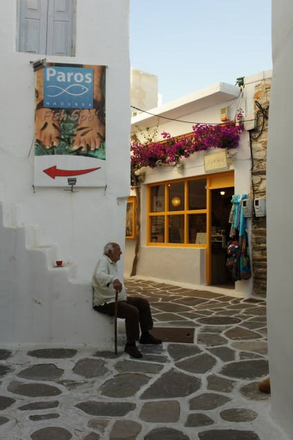 Paros Naoussa street
