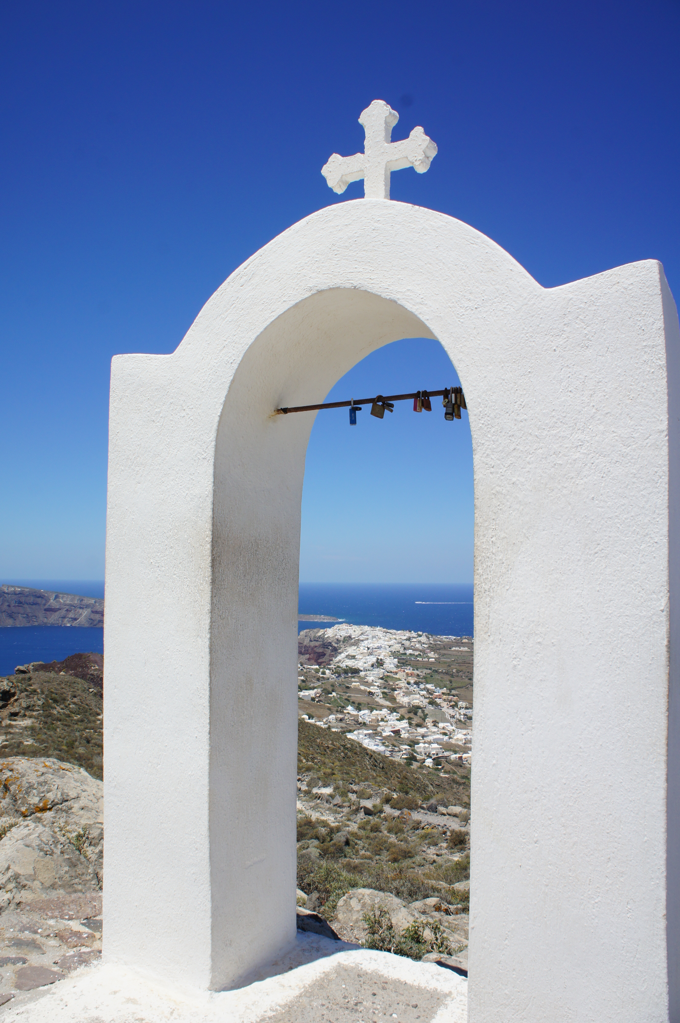 Santorini Oia hike Church of Panagia