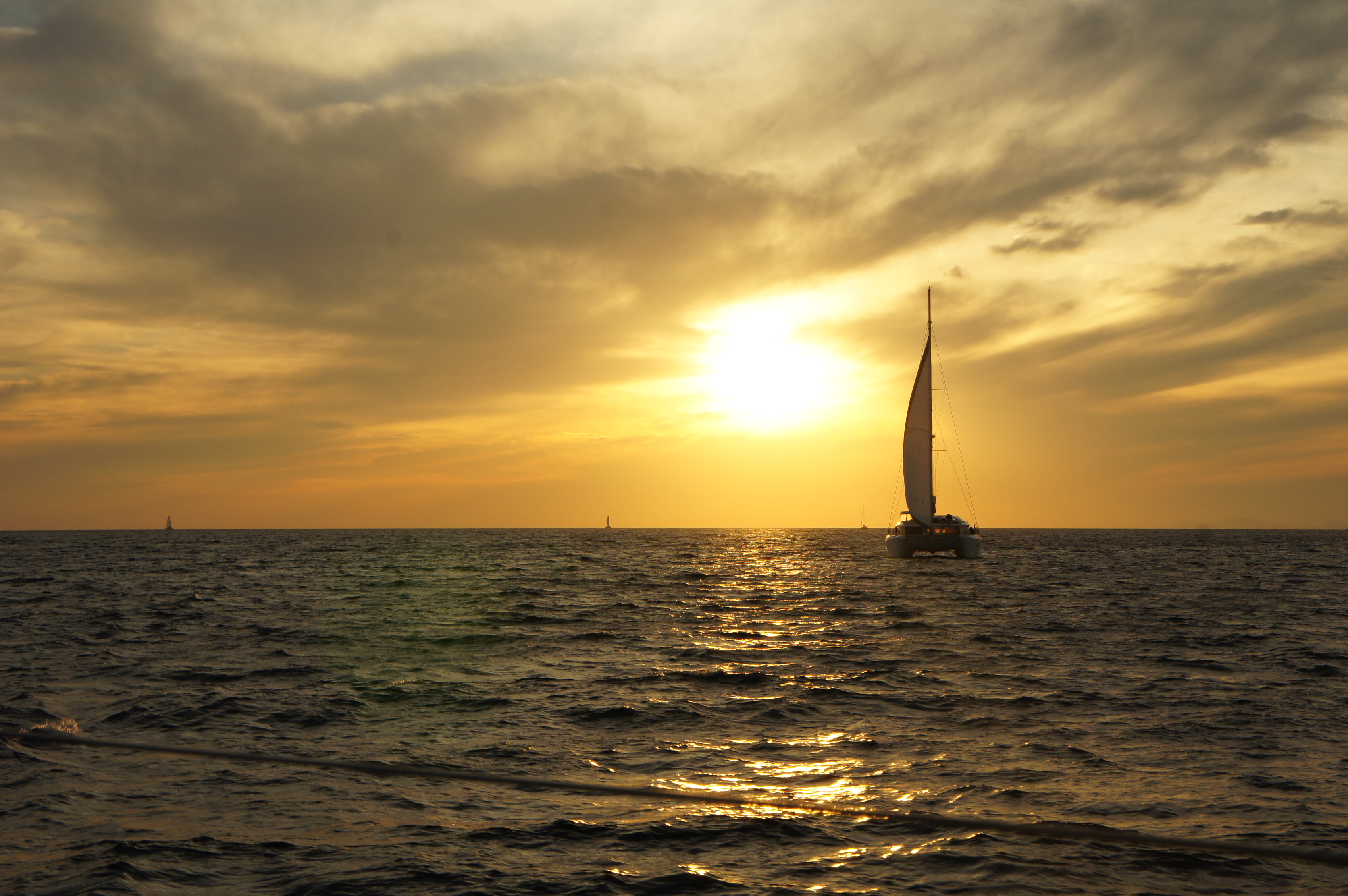 Sunset cruise Santorini