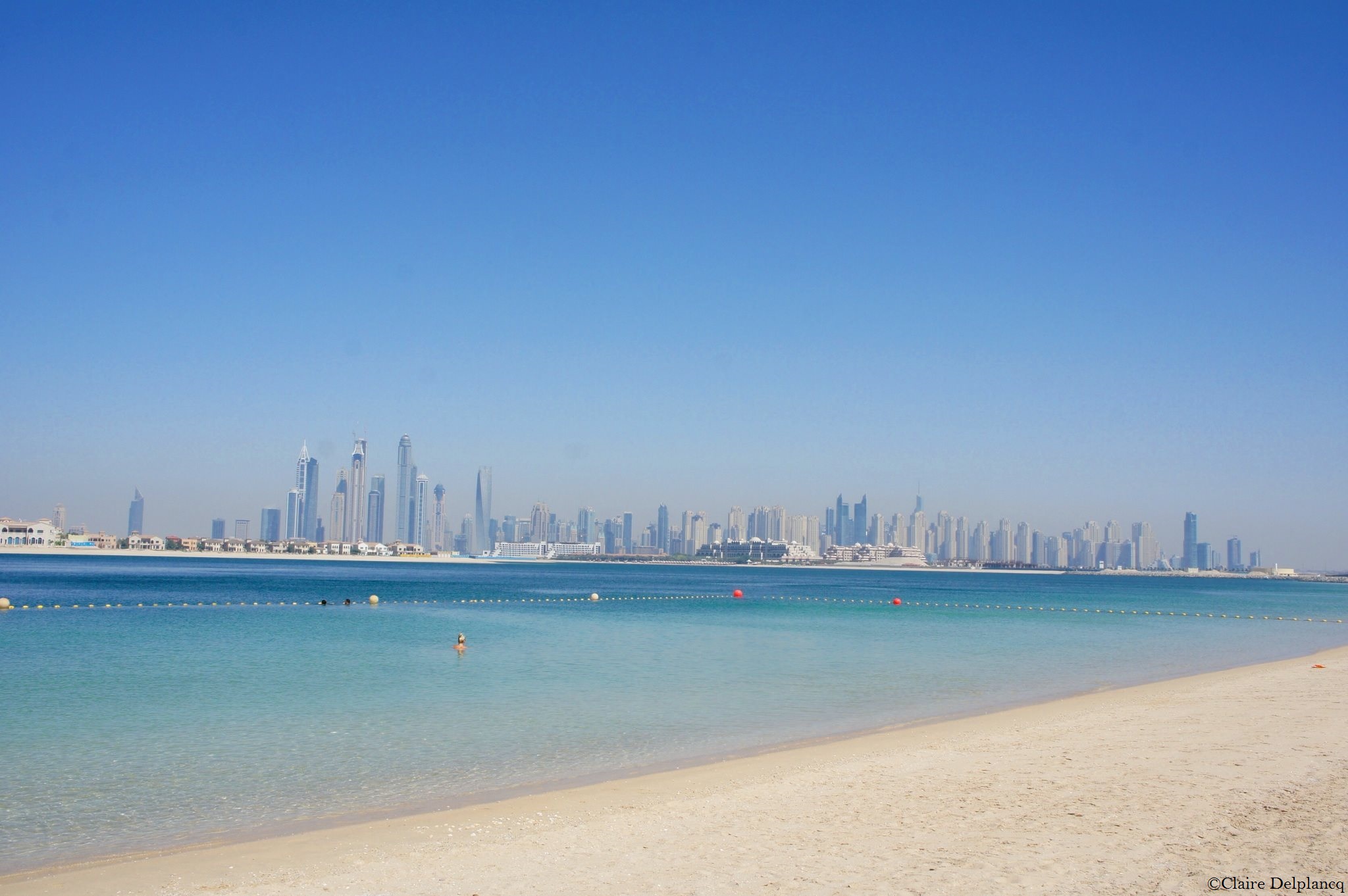 Dubai Marina view from the Palm