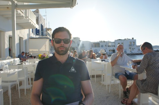 Glafkos Taverna terrace Naoussa