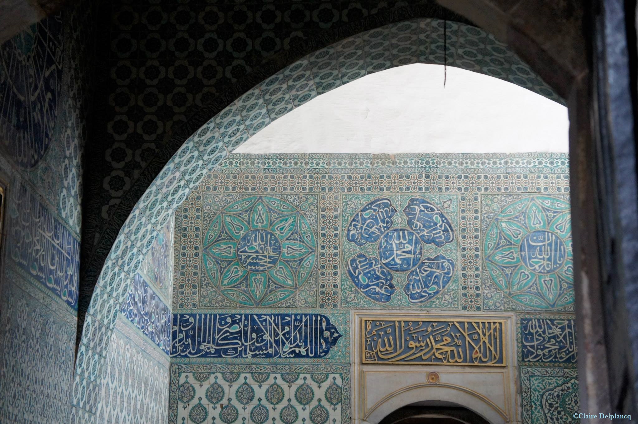 Istanbul palace tiles