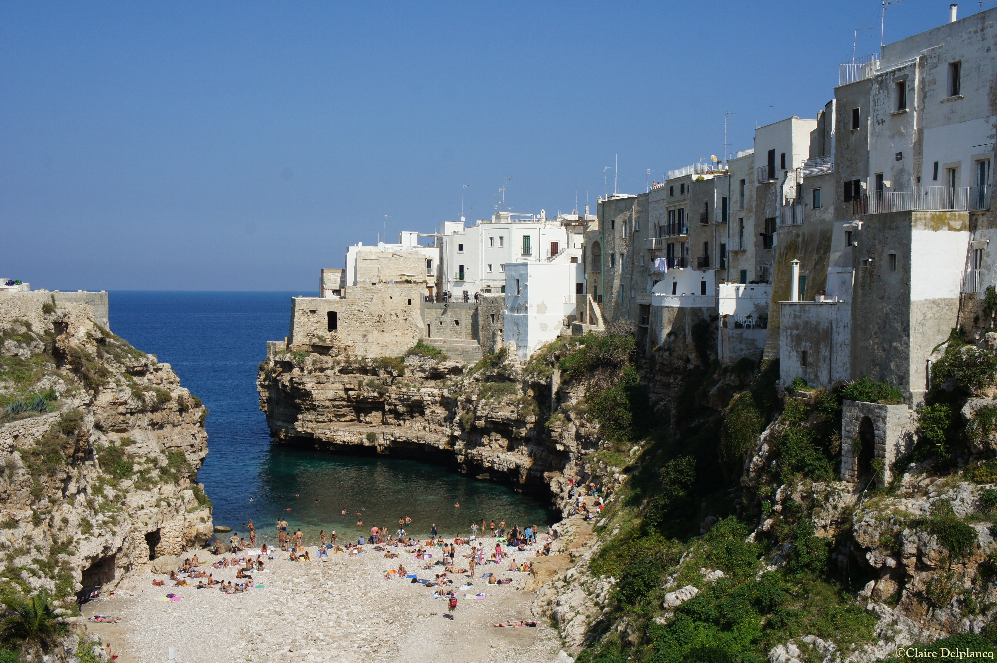 Polignano A Mare beach