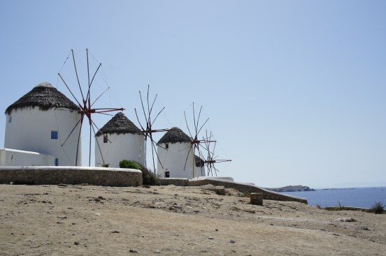 Chora windmills Mykonos