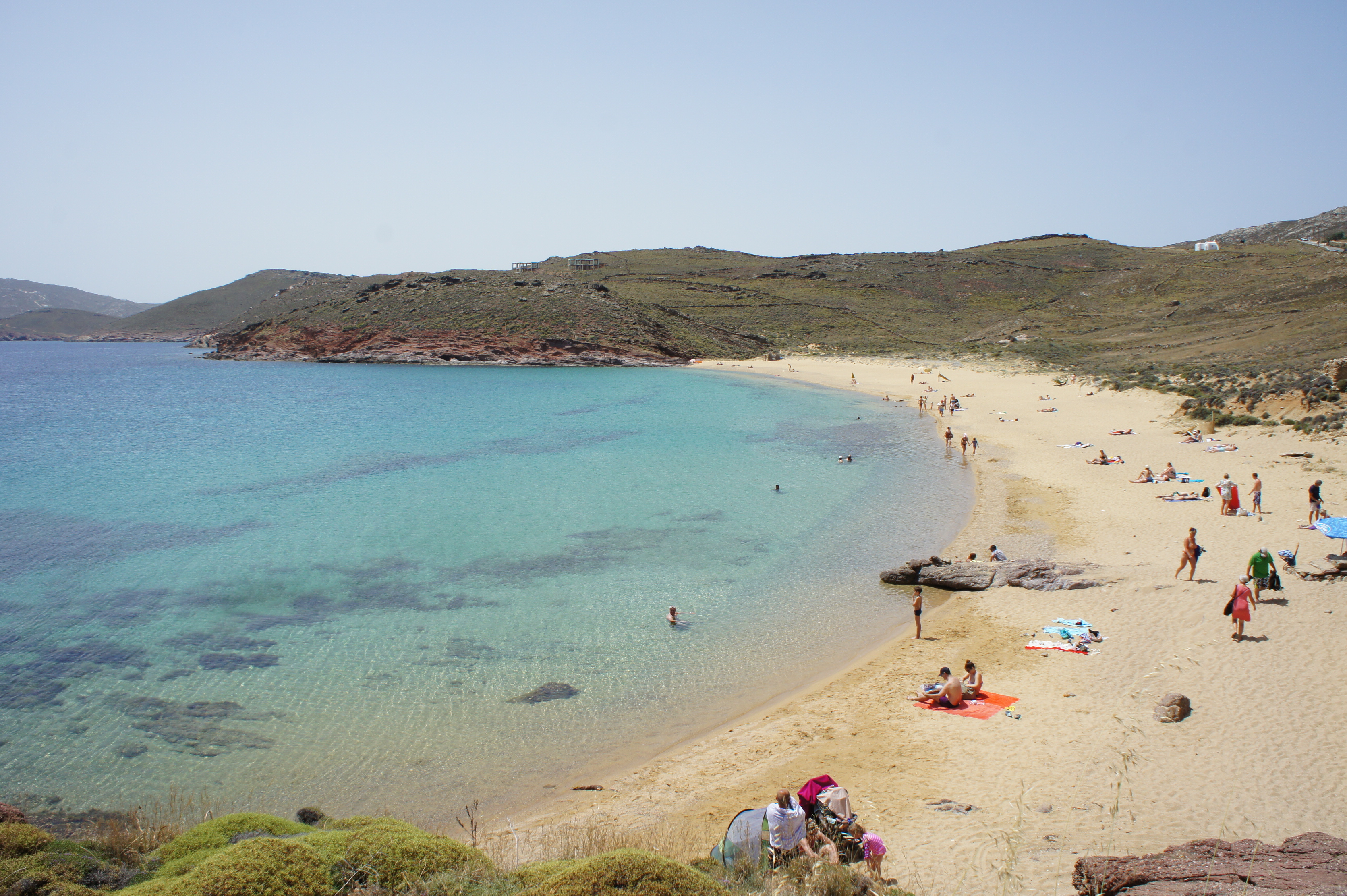 Agios Sostis beach Mykonos