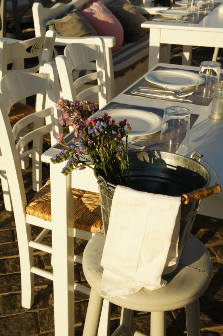 Naoussa terrace Paros