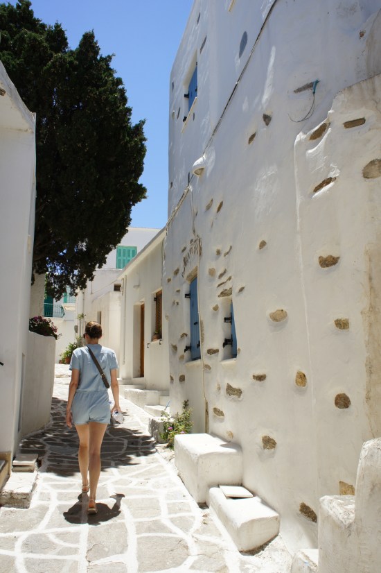 Lefkes street Paros