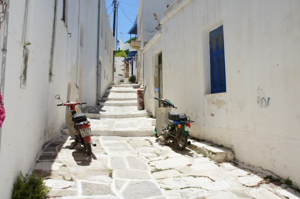 Lefkes street Paros