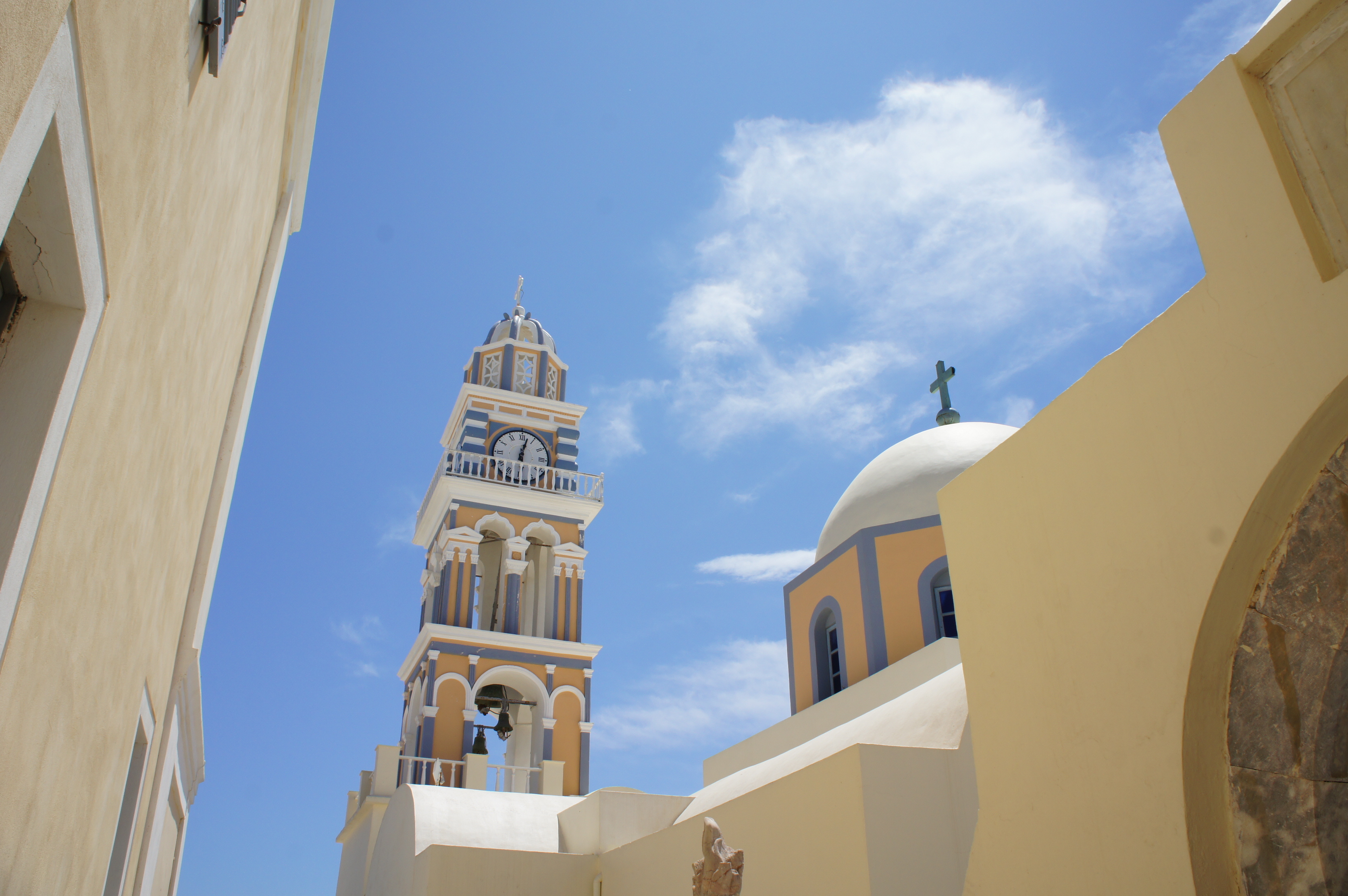 Fira Cathedral St John the Baptiste Santorini