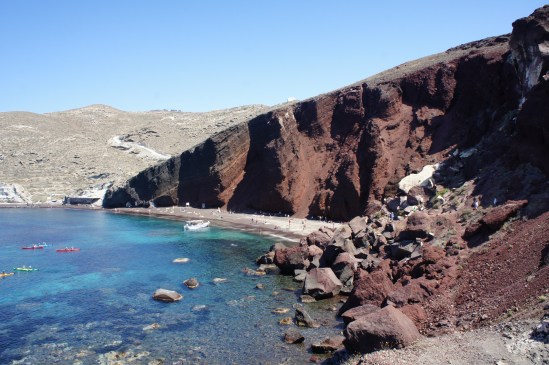 Red beach Santorini