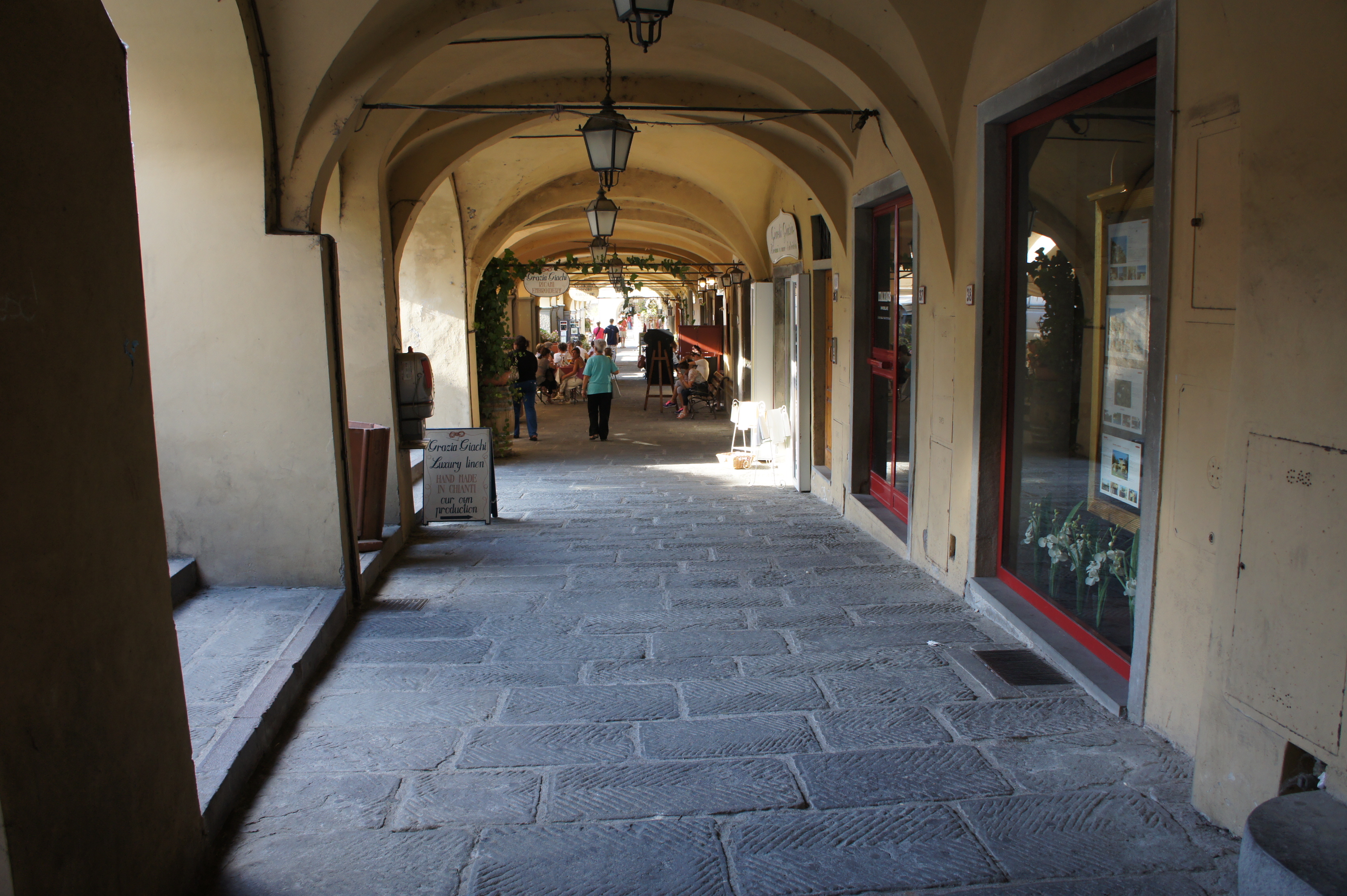 Greve in Chianti archway