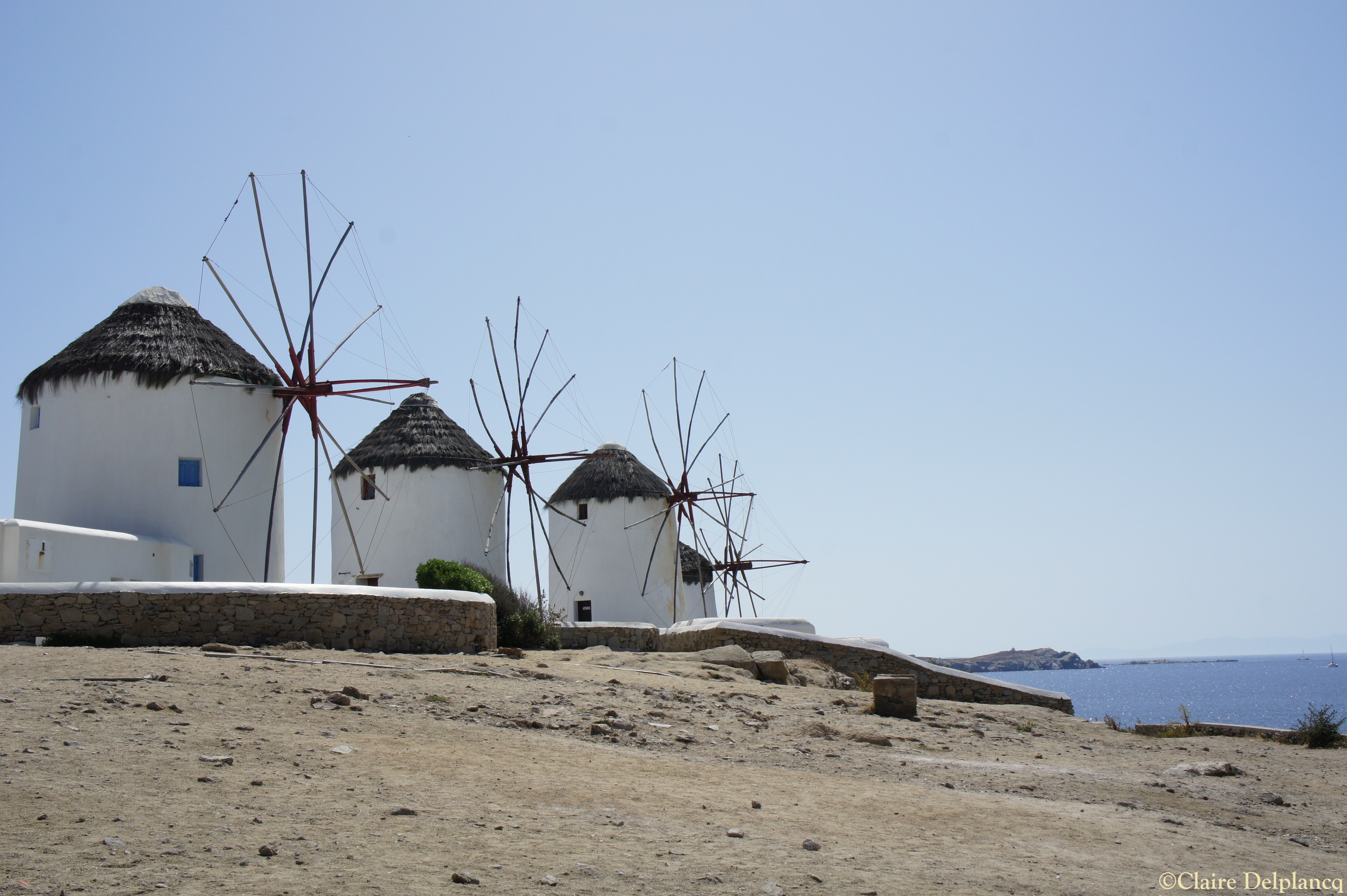 Mykonos windmills