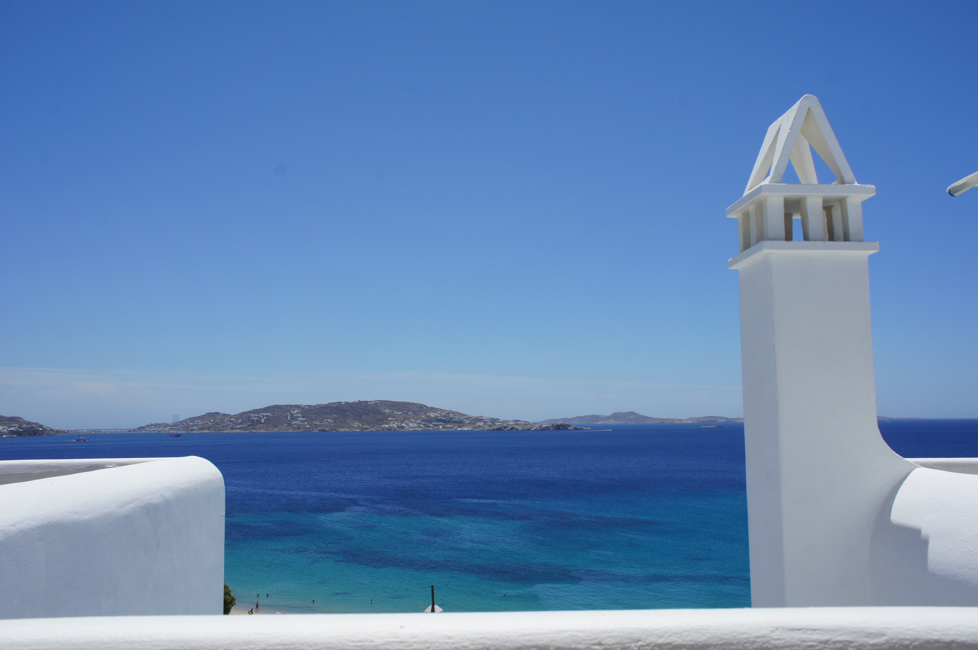 View from Grace Hotel Mykonos