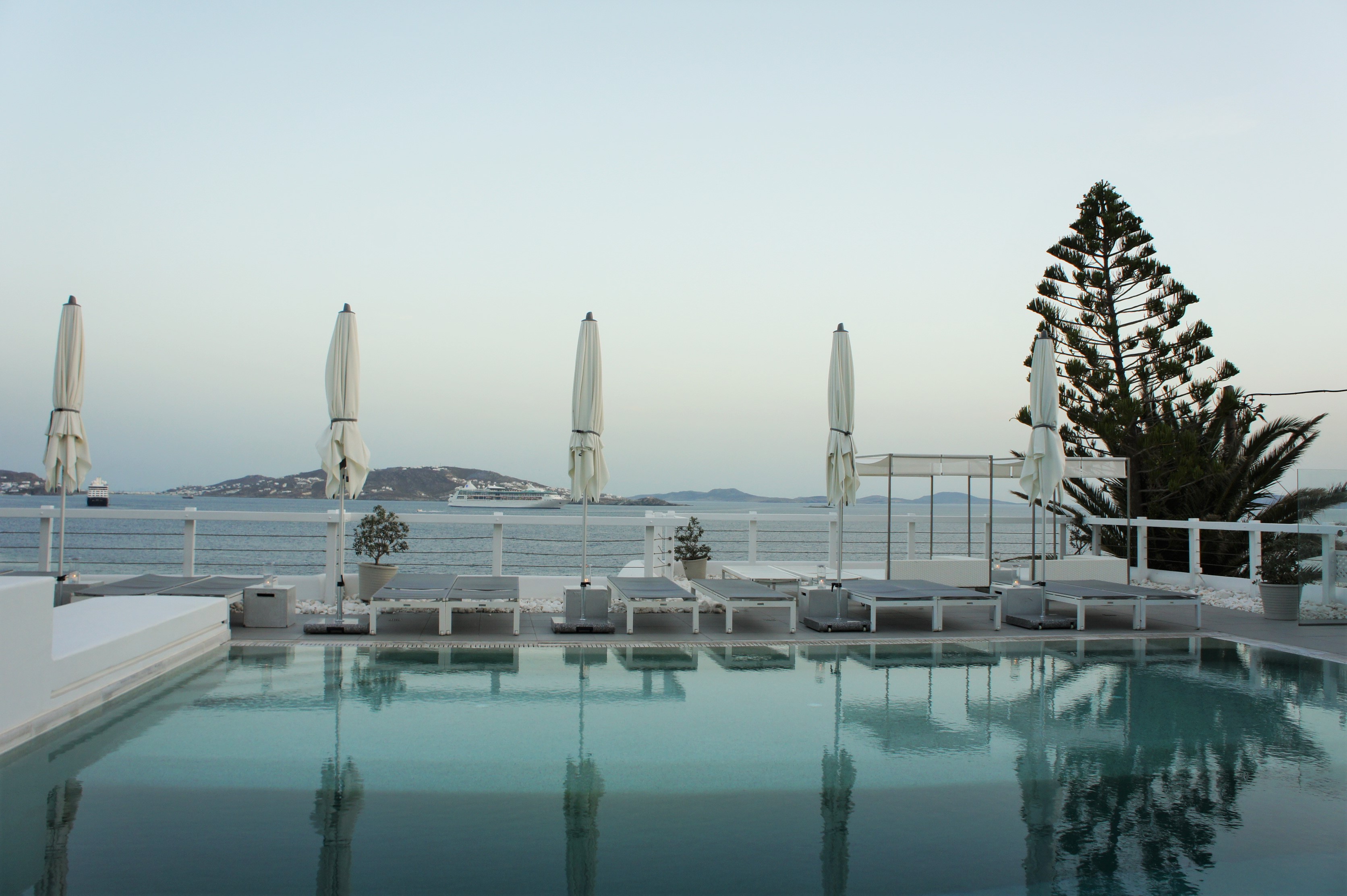 Swimming pool at Grace Hotel Mykonos