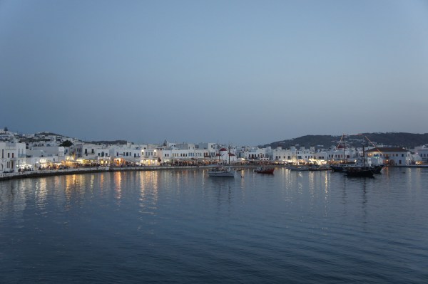 Mykonos by night