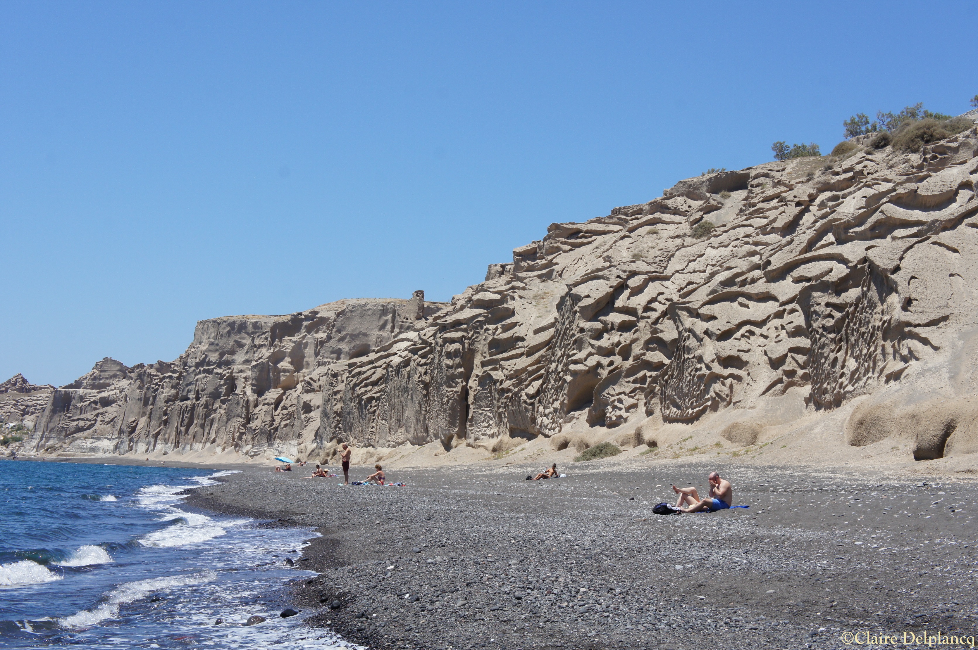 Vlychada beach Santorini