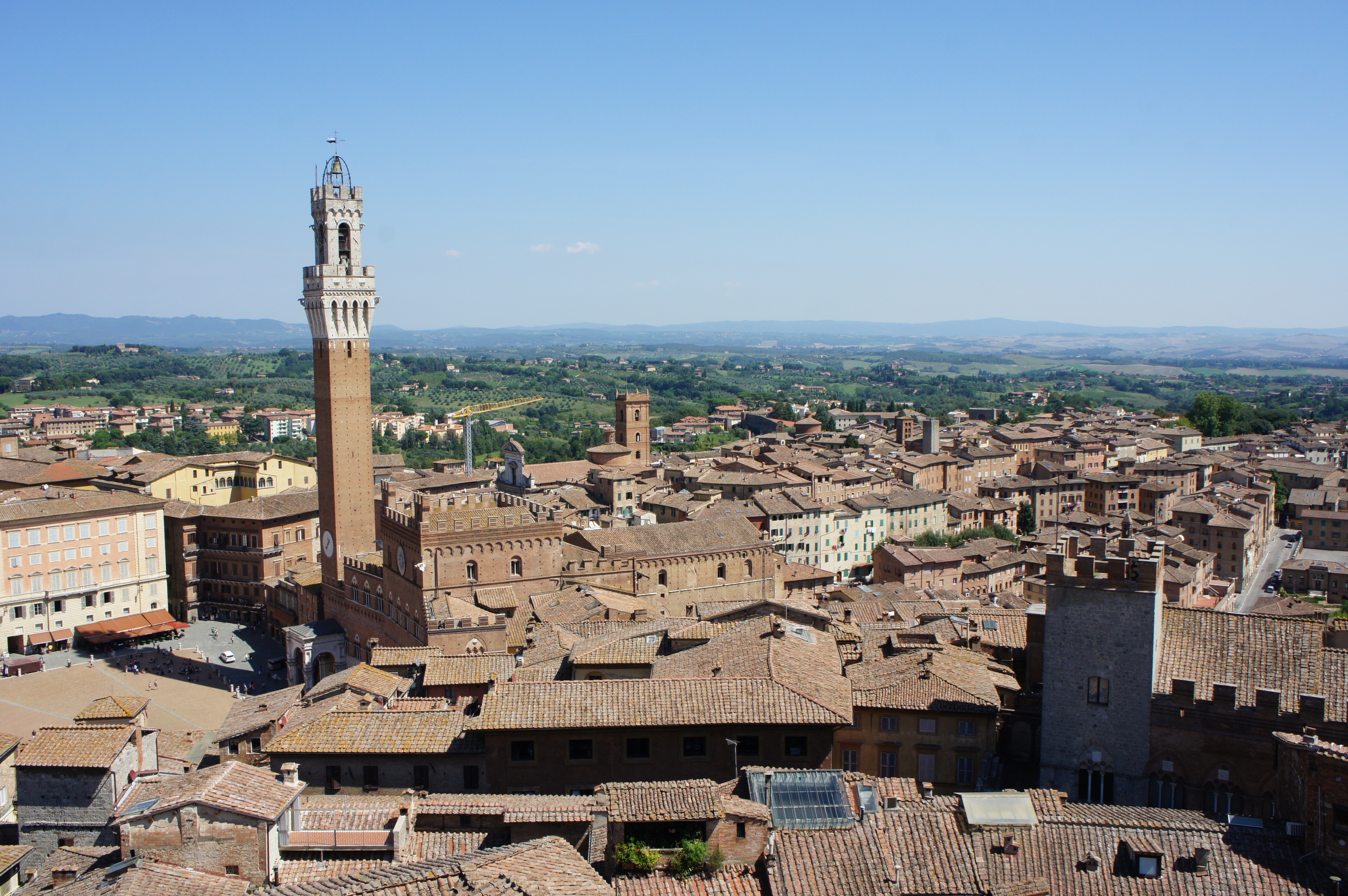 Museo dell'Opera metropolitana del Duomo view Siena