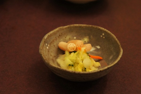 Pickled vegetables Imahan Tokyo