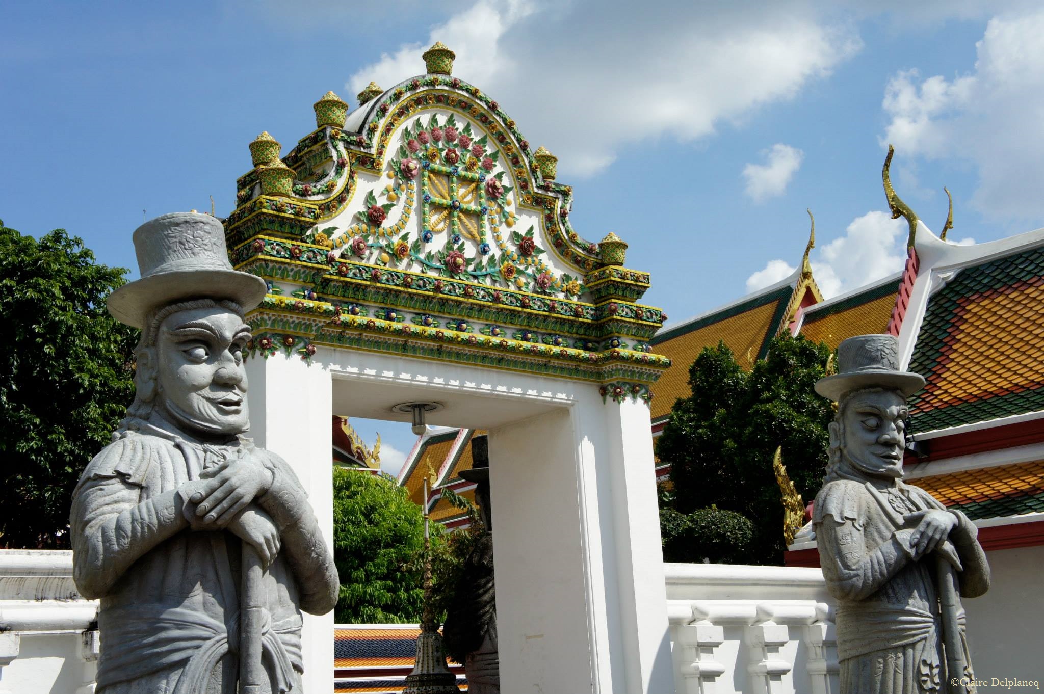 Grand Palace guard statue Bangkok