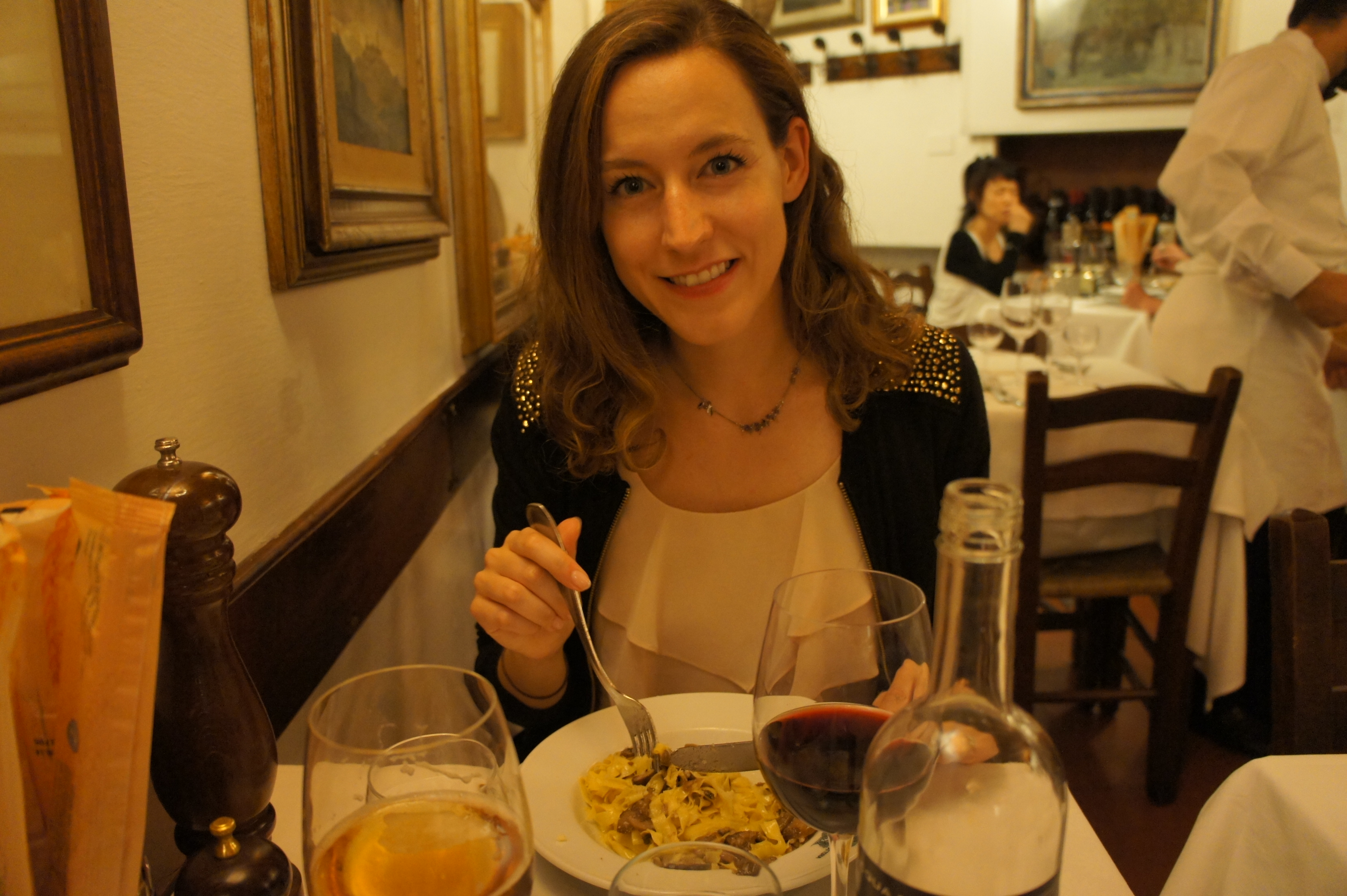 Claire Imaginarium at Trattoria Cammillo Florence