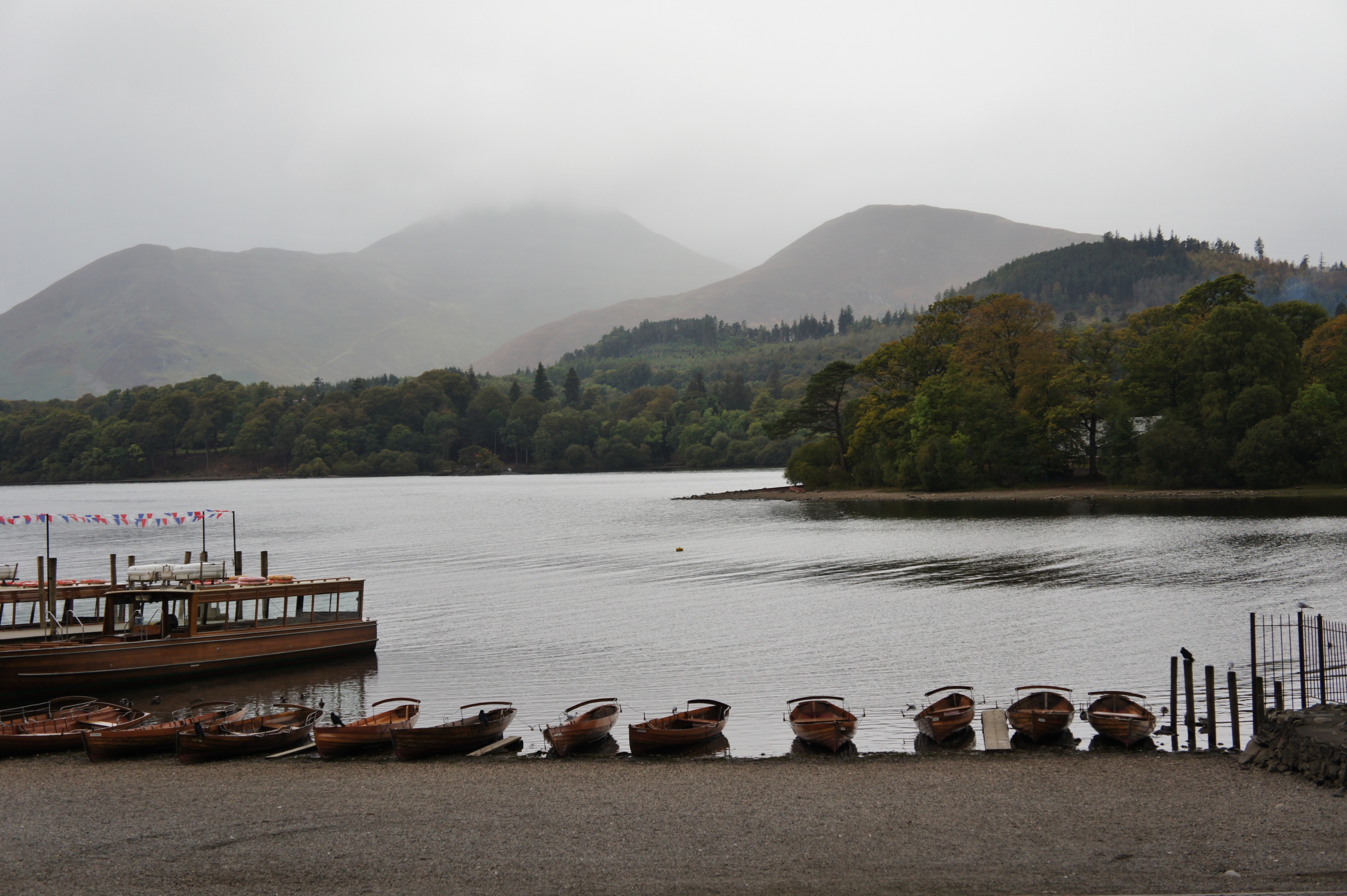 Rowing boats Lake District