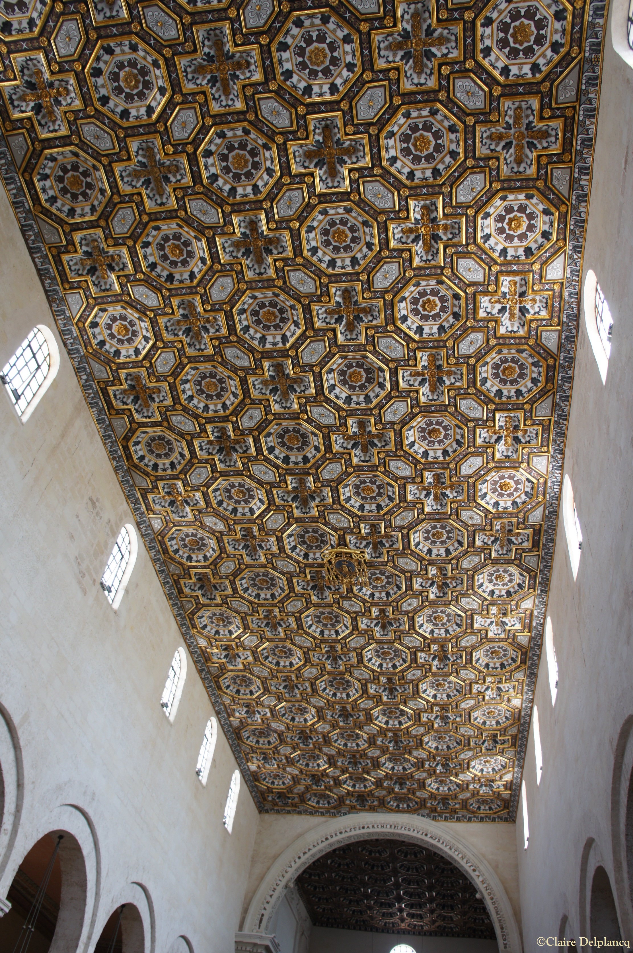 SItalian church ceiling