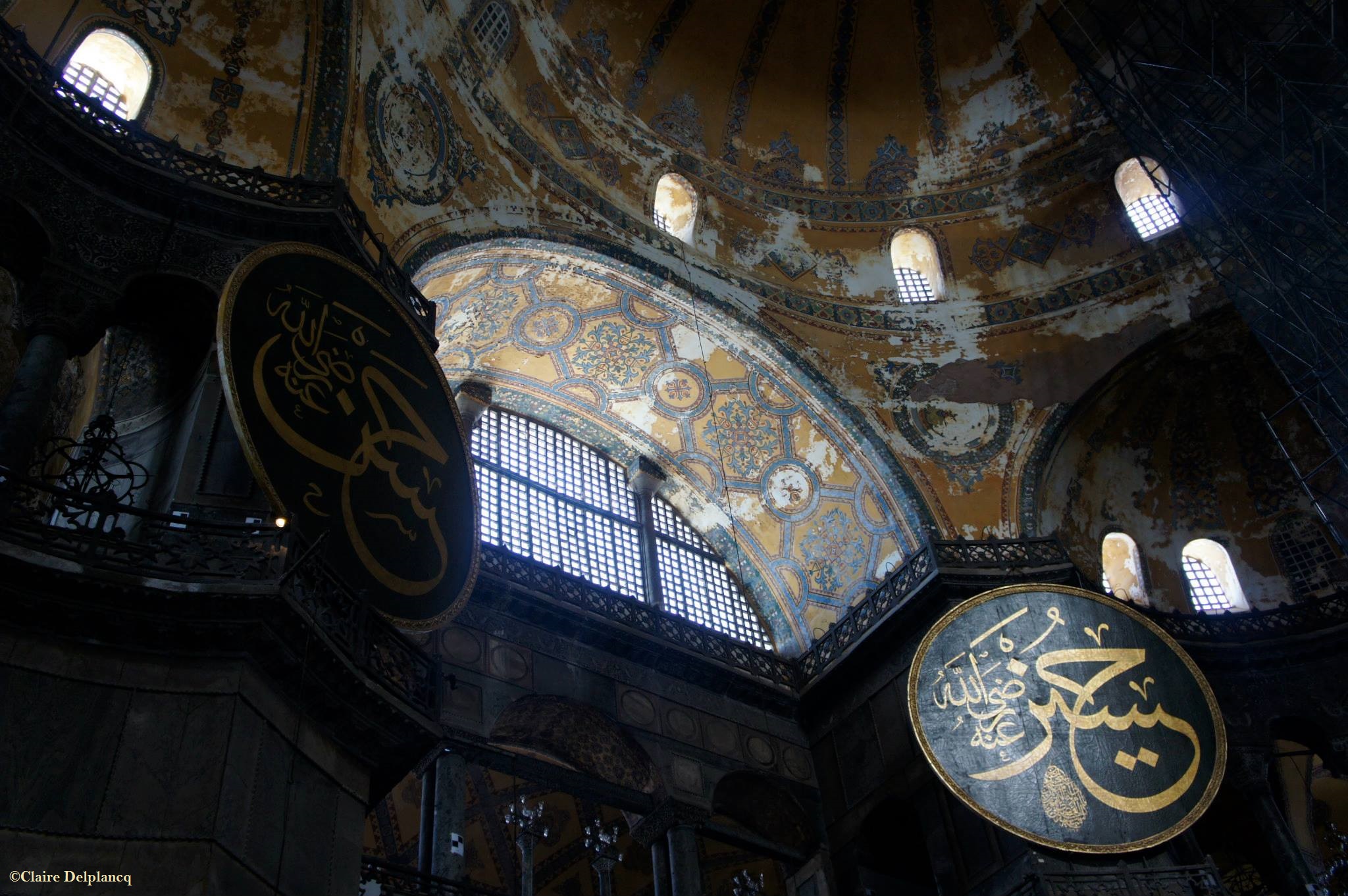 Istanbul Hagia Sophia windows