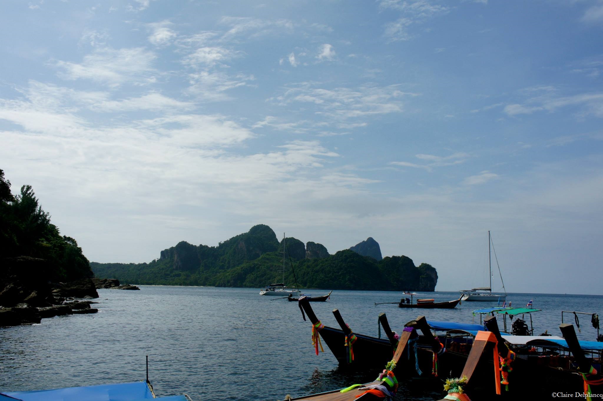 Koh Phi Phi long boats