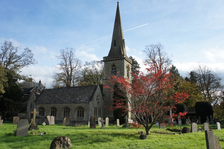 Lower Slaughter church
