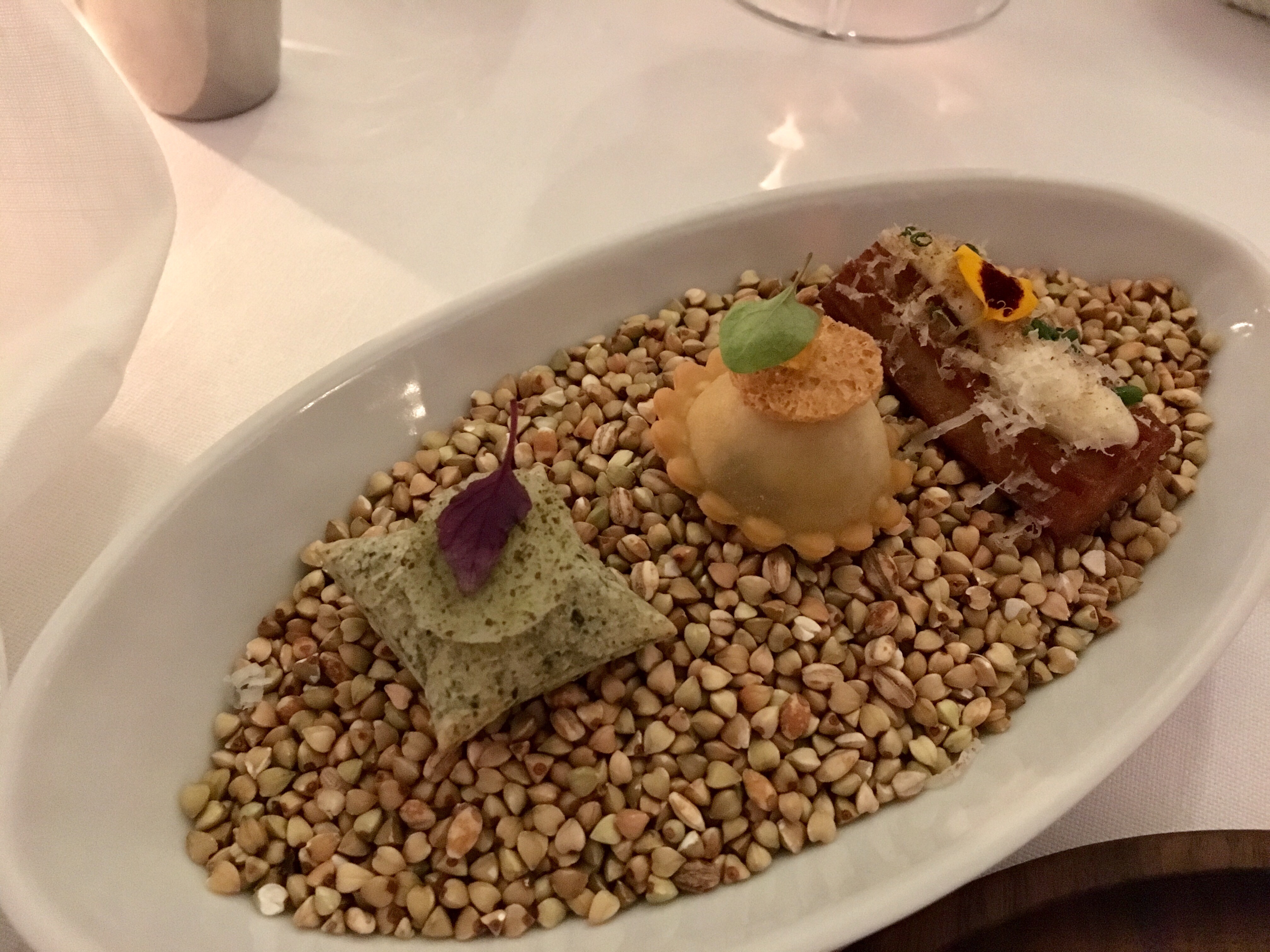 Hélène Darroze at The Connaught amuses bouches