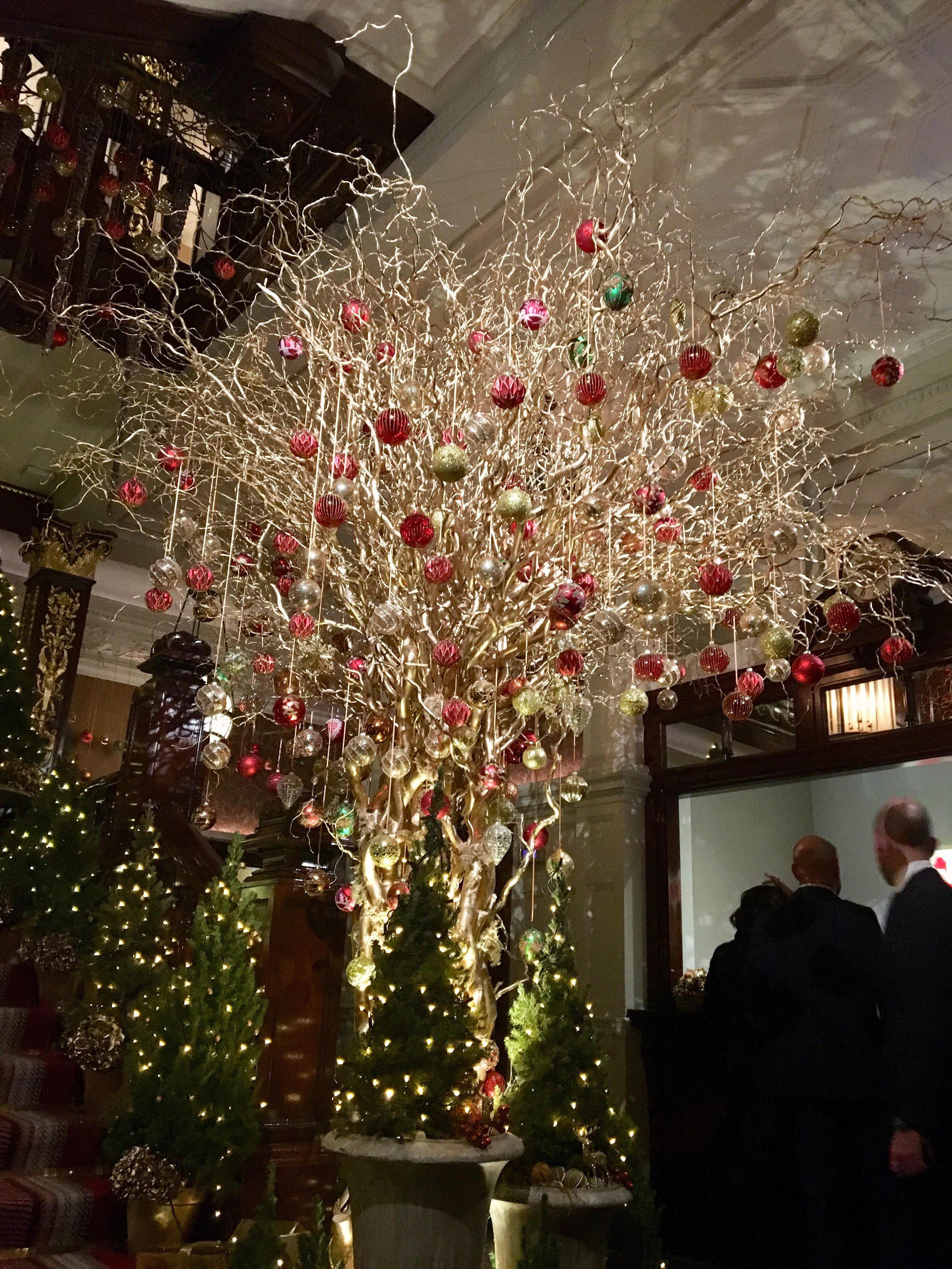 The Connaught Christmas decoration London