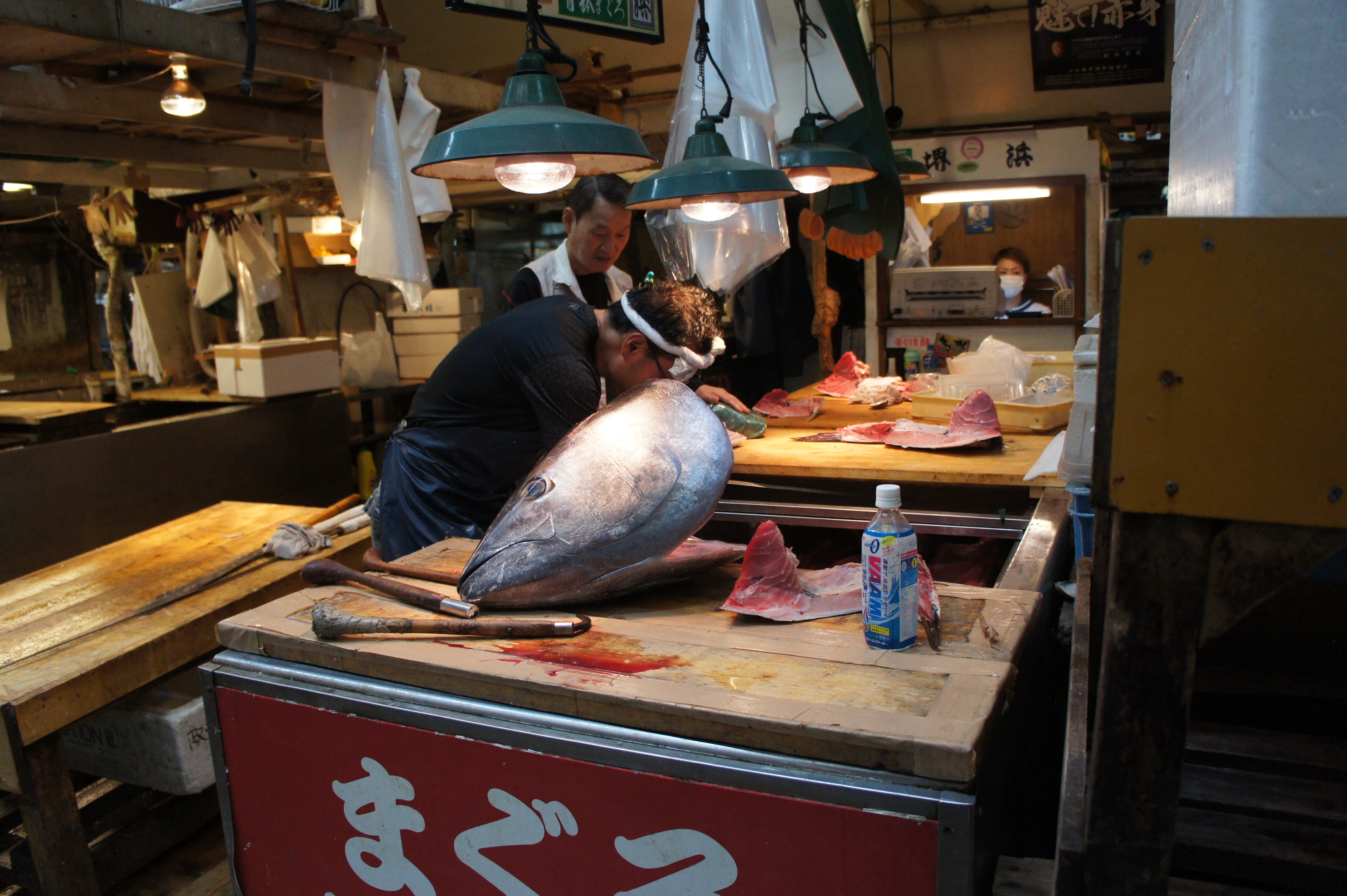 Tsukiji fish market Tokyo