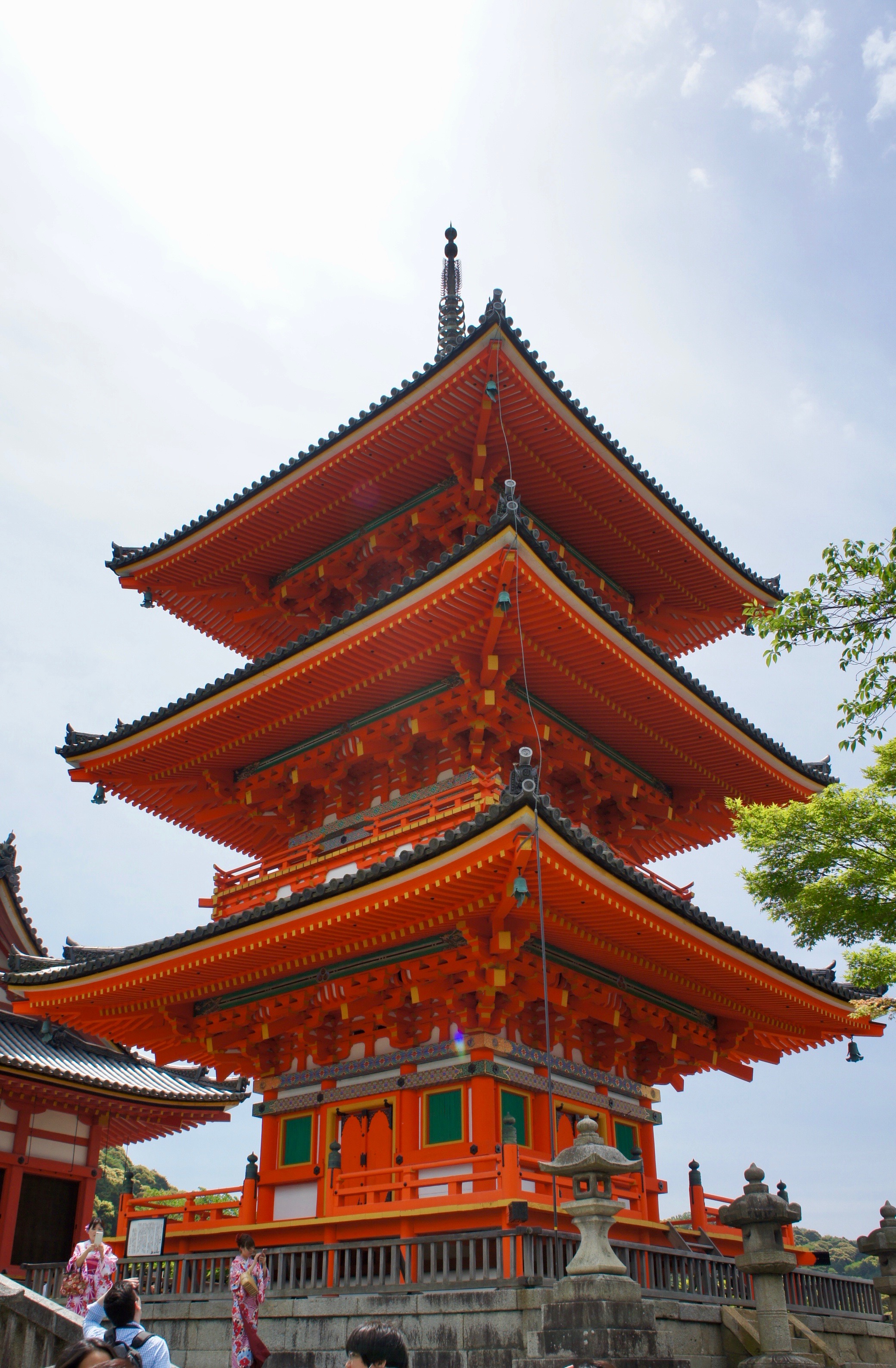 Kiyomizu-dera pagoda