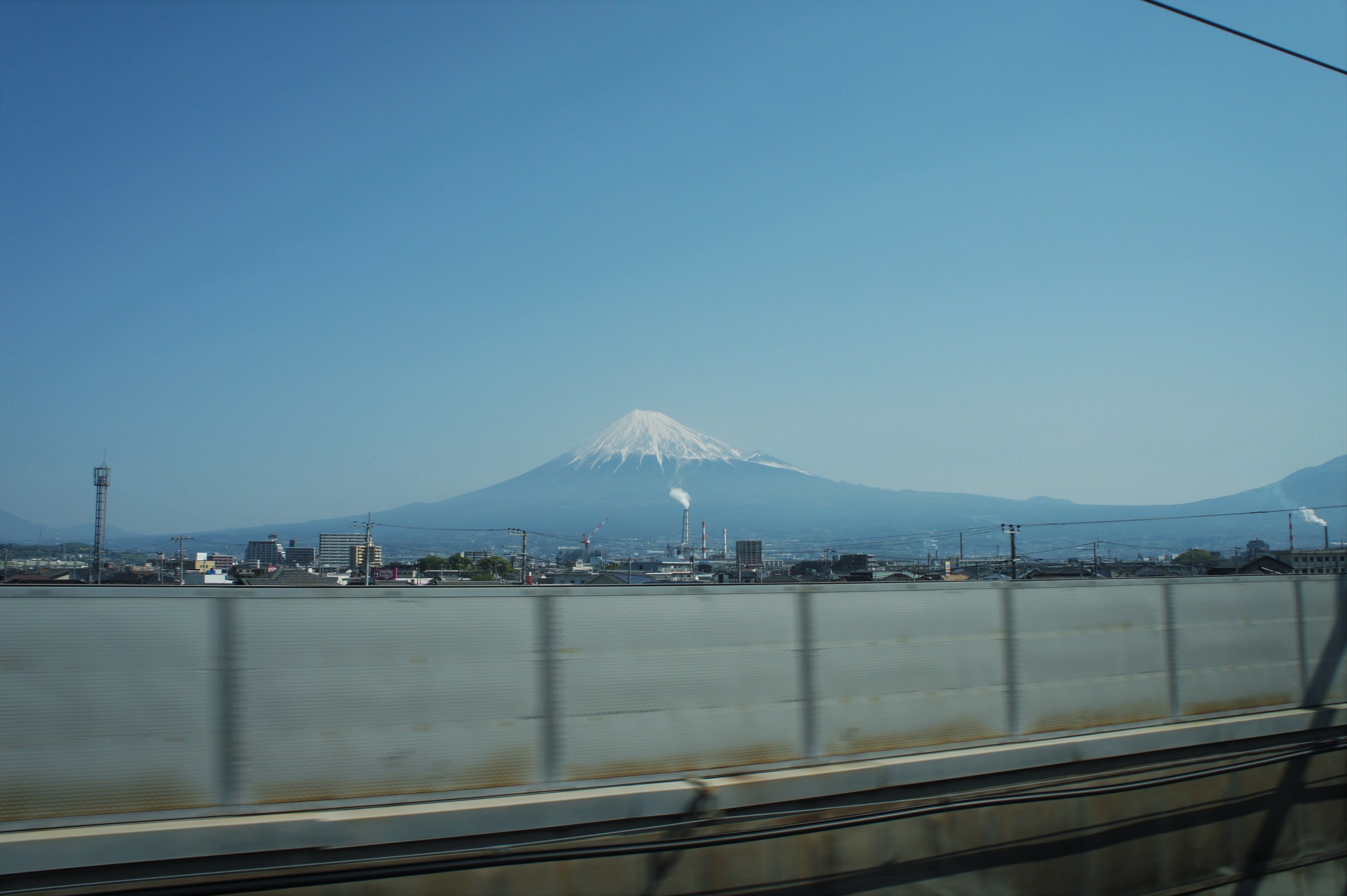 Mount Fuji from Shinkansen