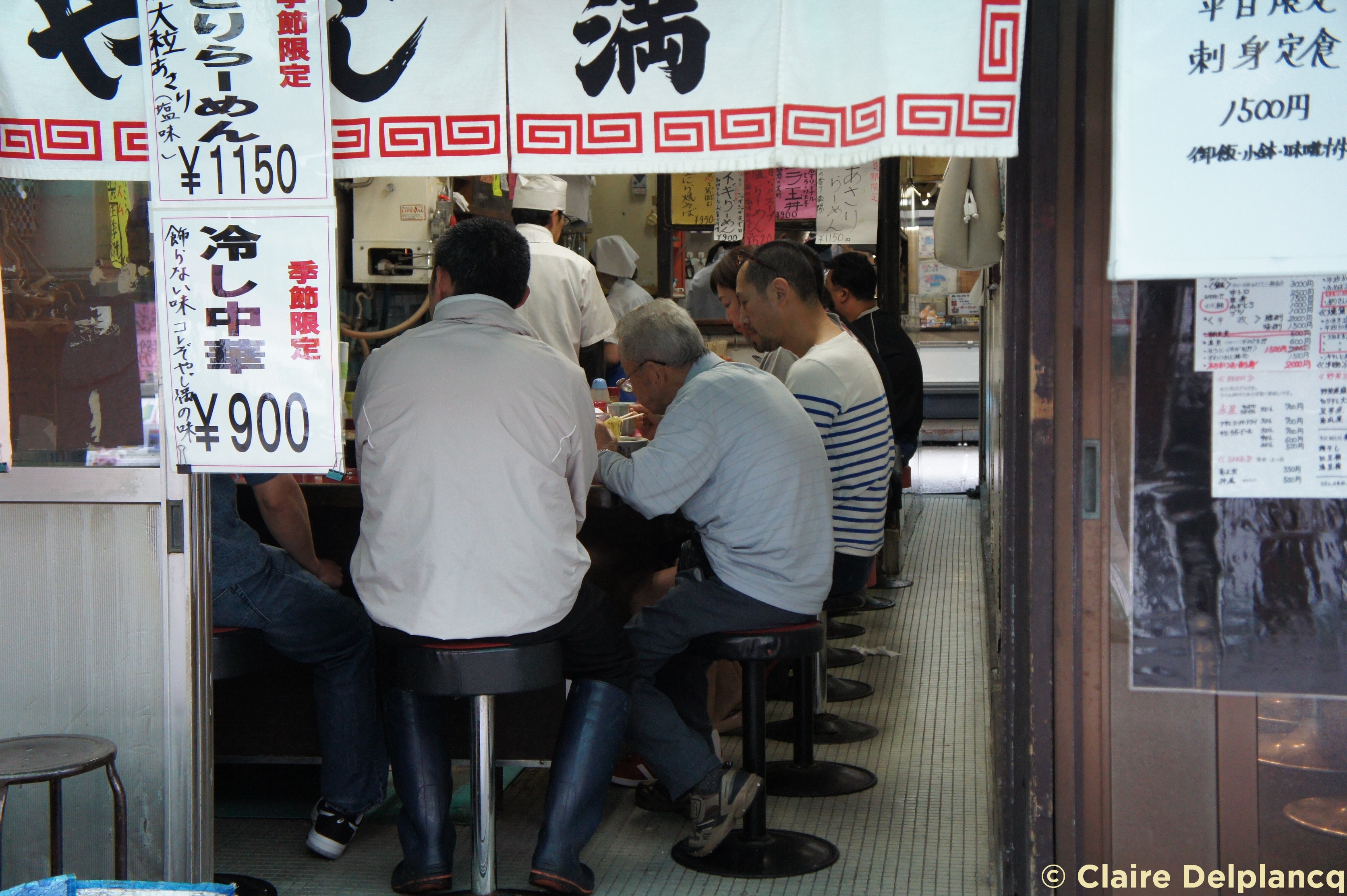 Restaurant in Tokyo fish market