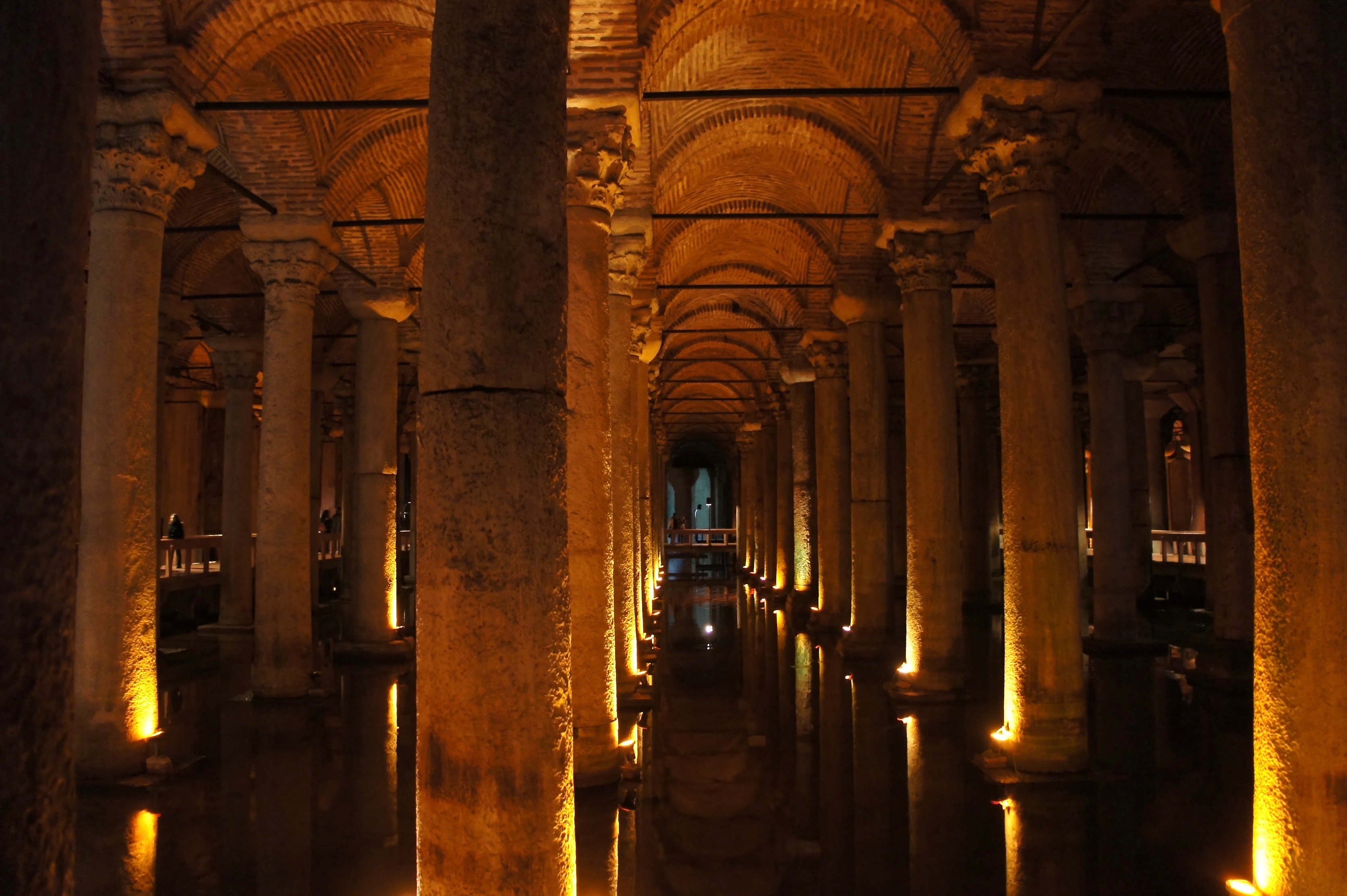 The Basilica Cistern in Istanbul