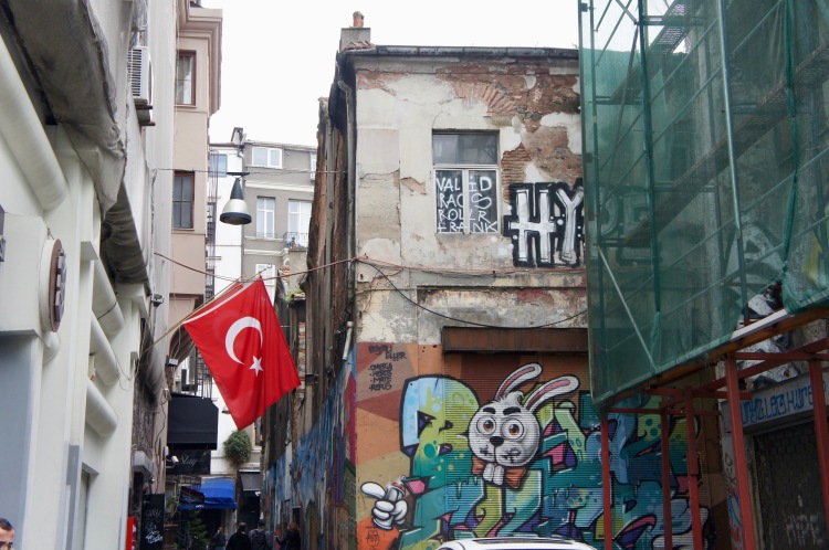 Street art in Istanbul