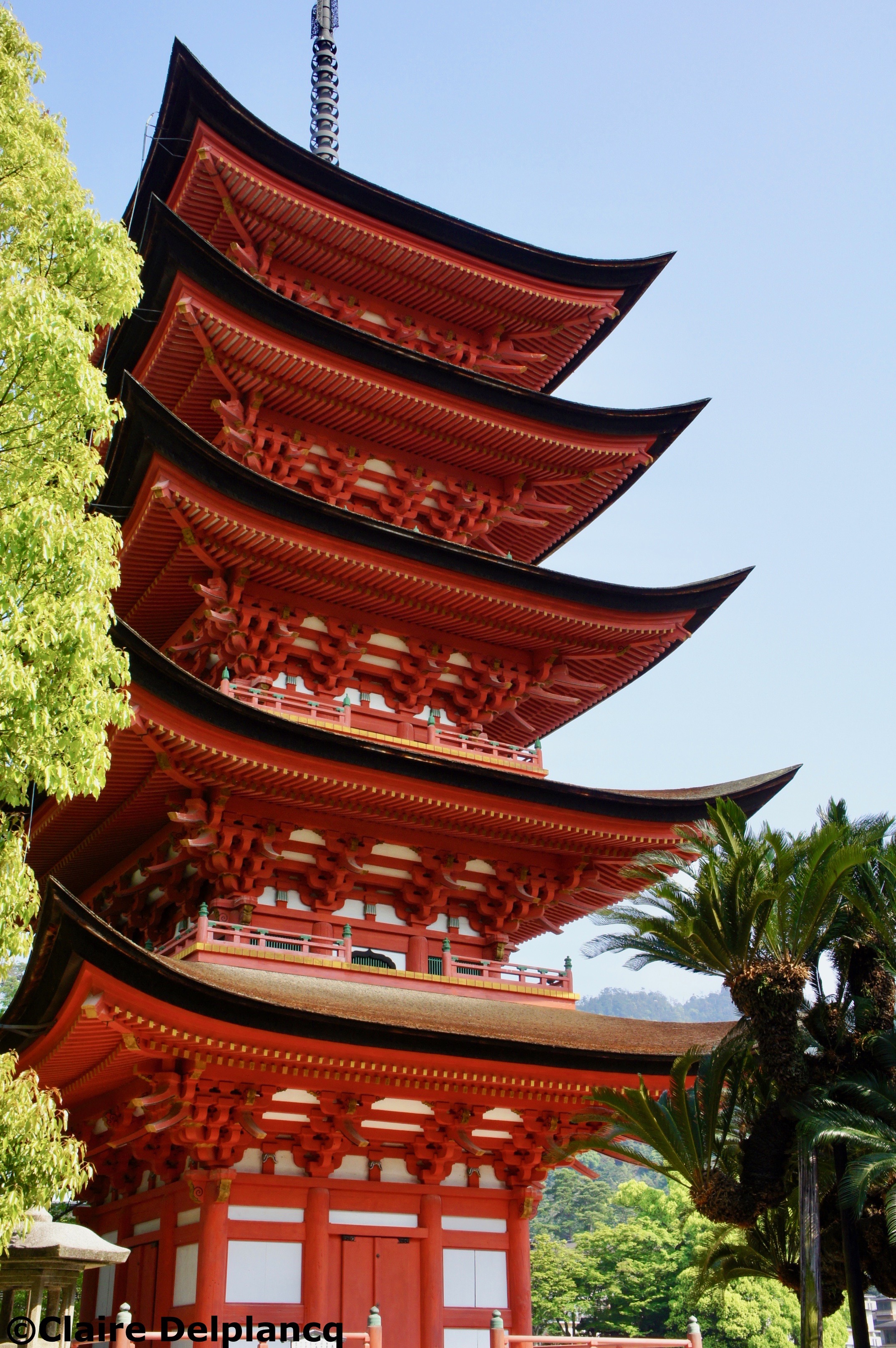 Pagoda in Miyajima island