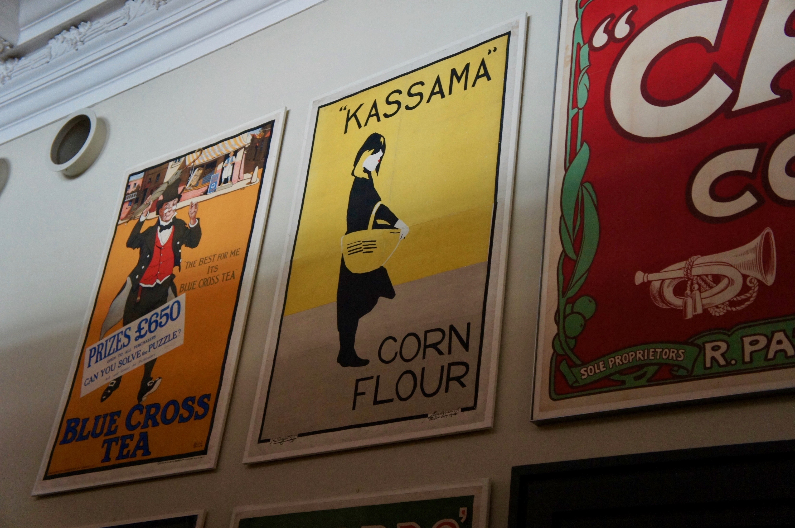 Vintage posters at the Victoria and Albert Museum