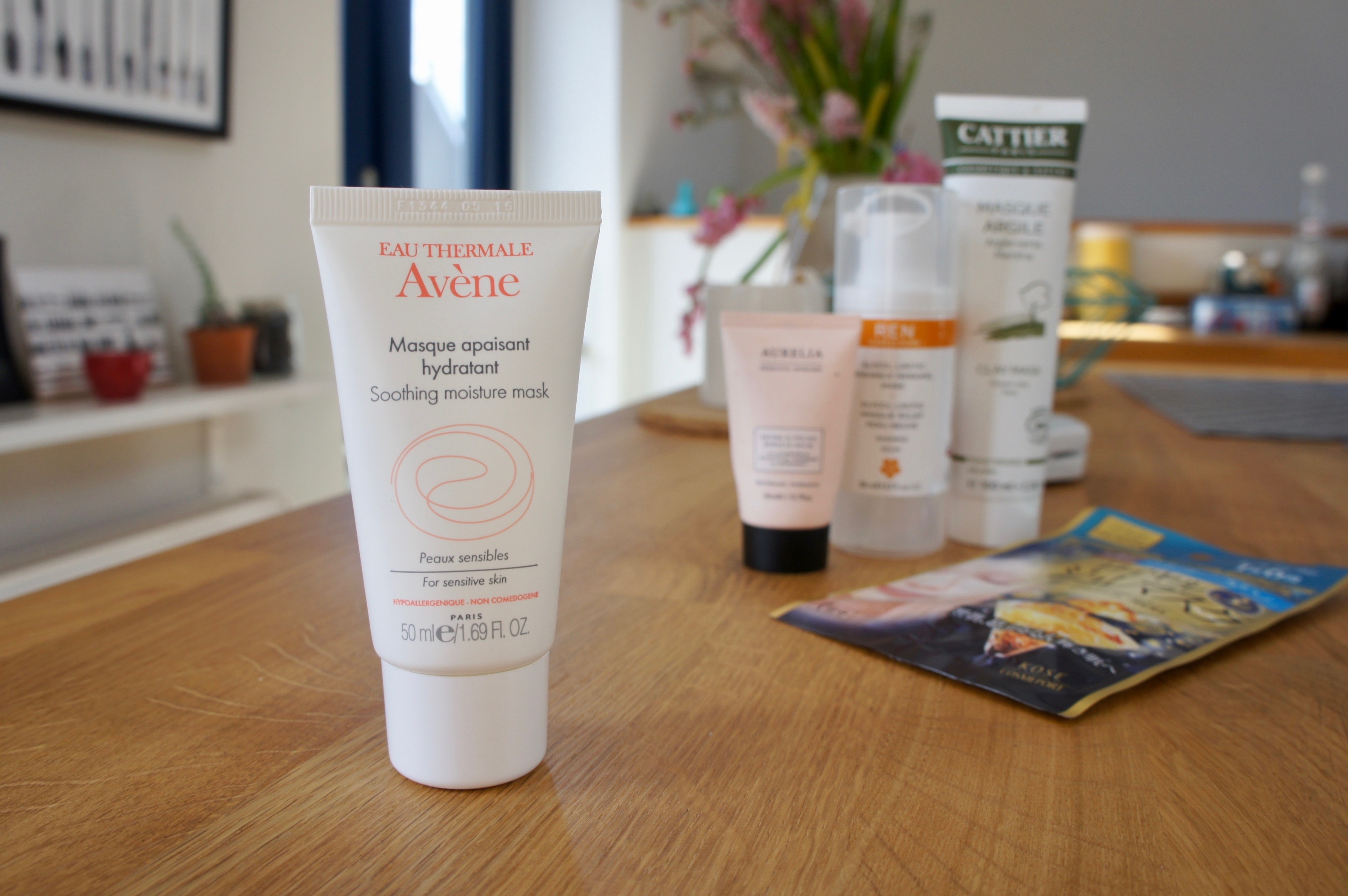 Avene Soothing Moisture mask