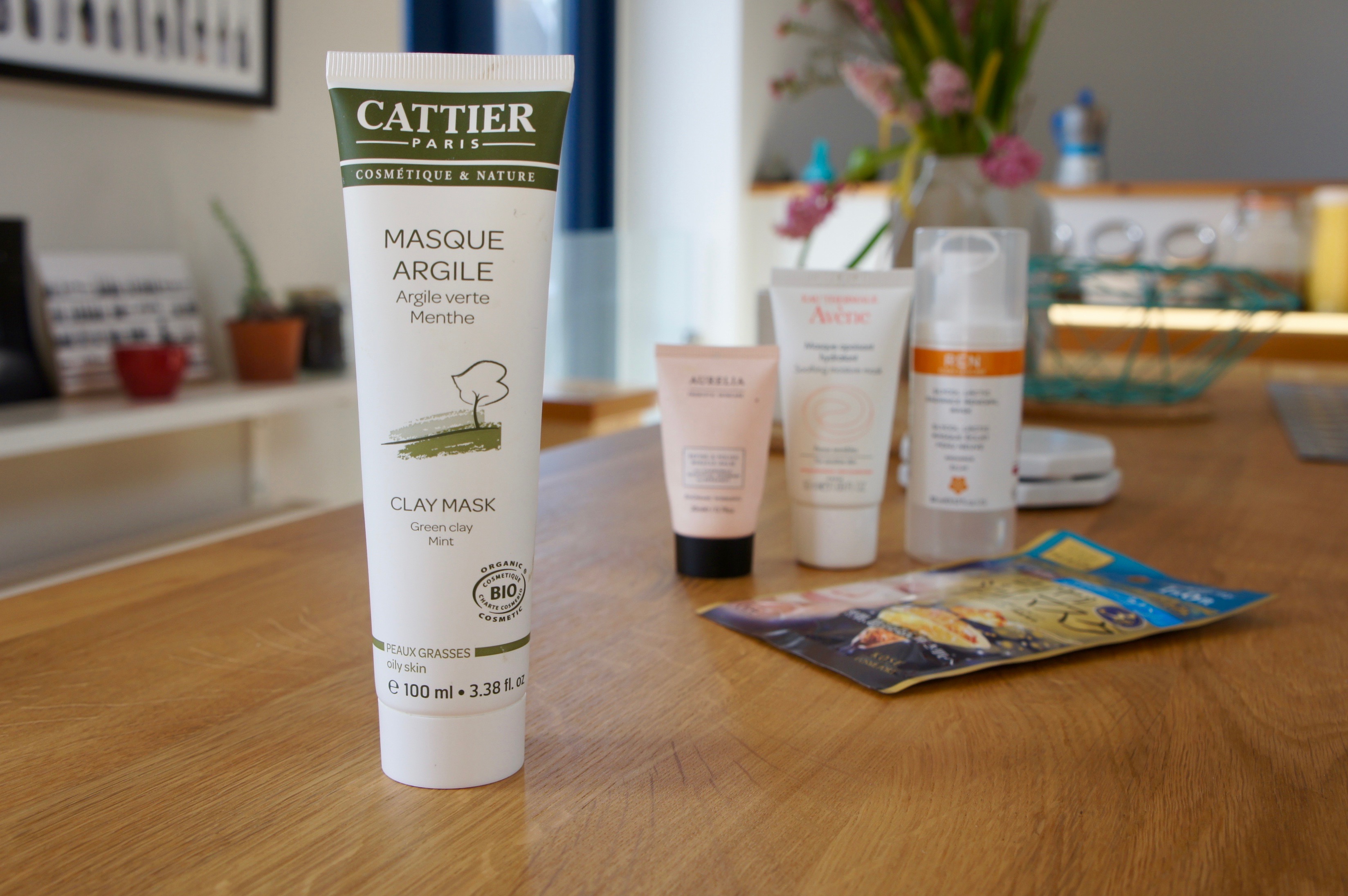 Cattier Organic Mint Green Clay mask