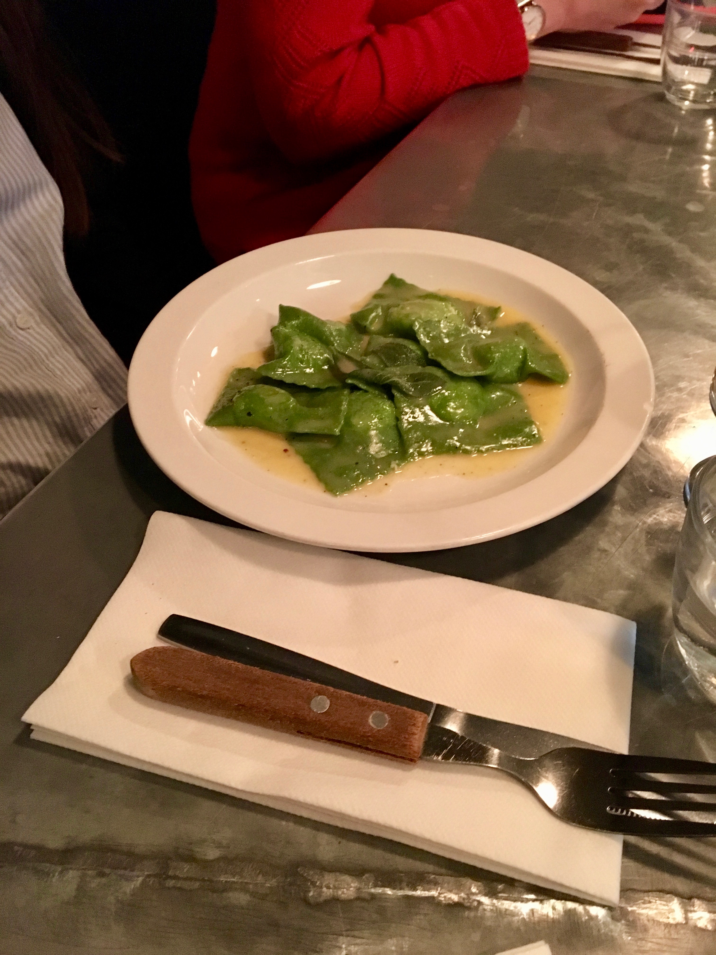 Spinach and ricotta ravioliPadella London