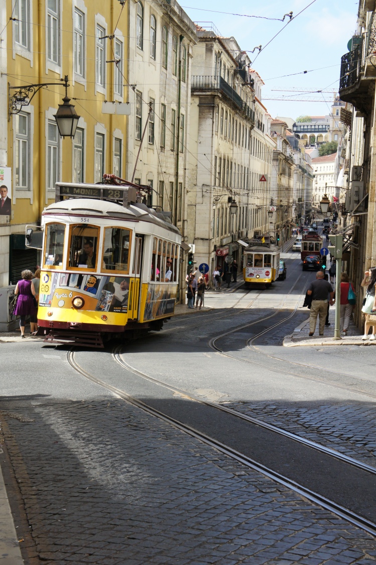 Tramways Alfama Lisbon