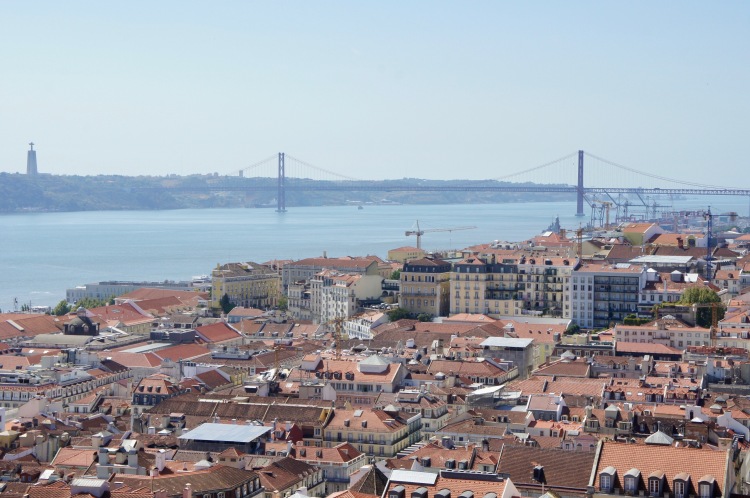 Castelo de San Jorge view Lisbon